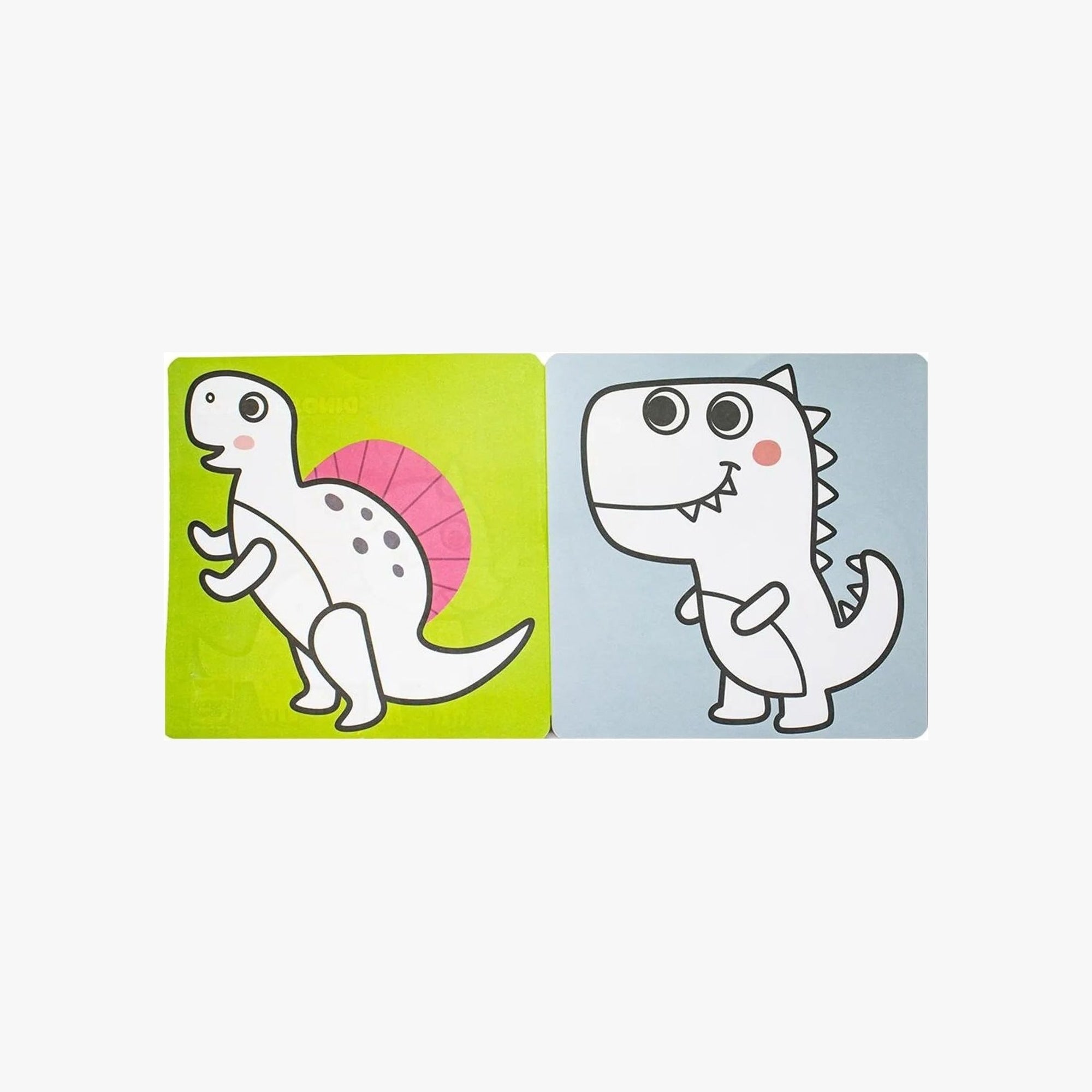 Livro-Sanfona Para Colorir Dinossauros