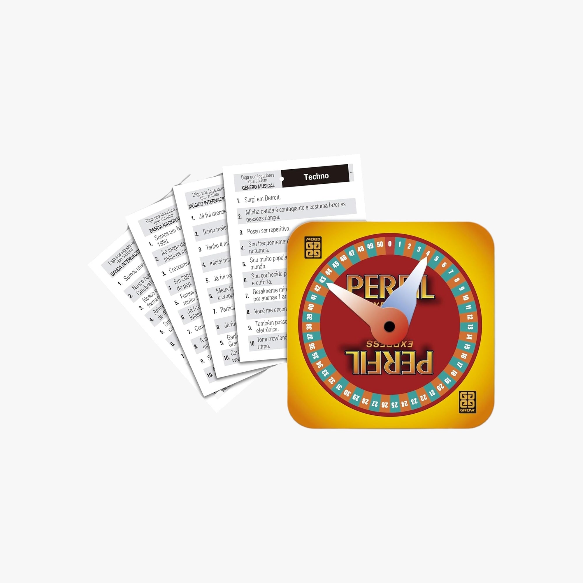 Jogo de Cartas  Perfil Express - Música