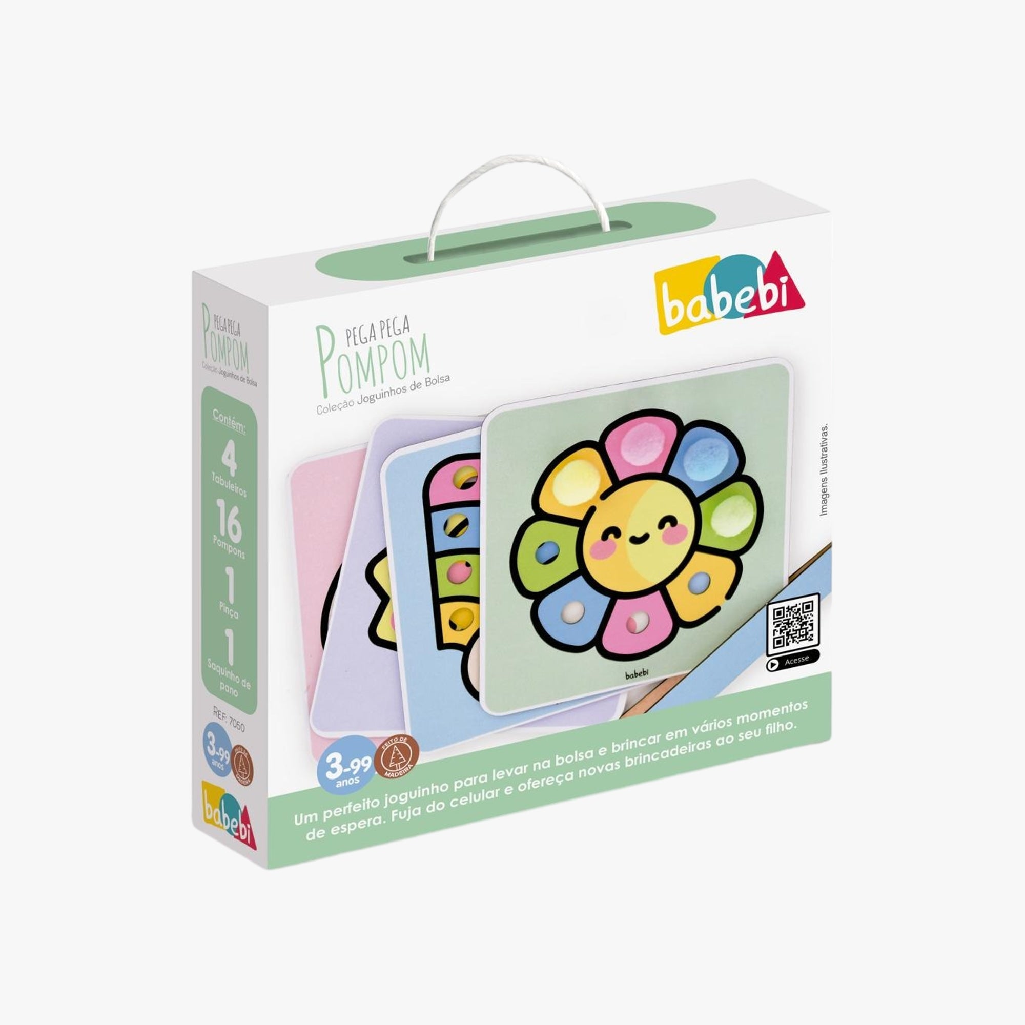 Joguinhos de Bolsa Pega PomPom Babebi