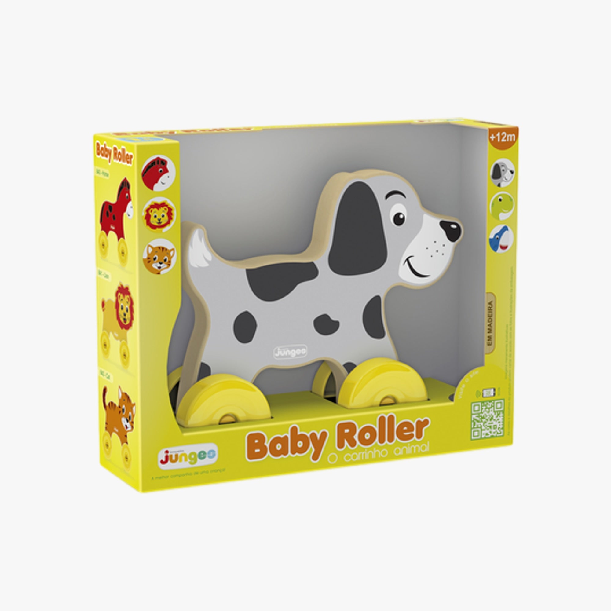 Brinquedo Infantil Carrinho Baby Roller Dog