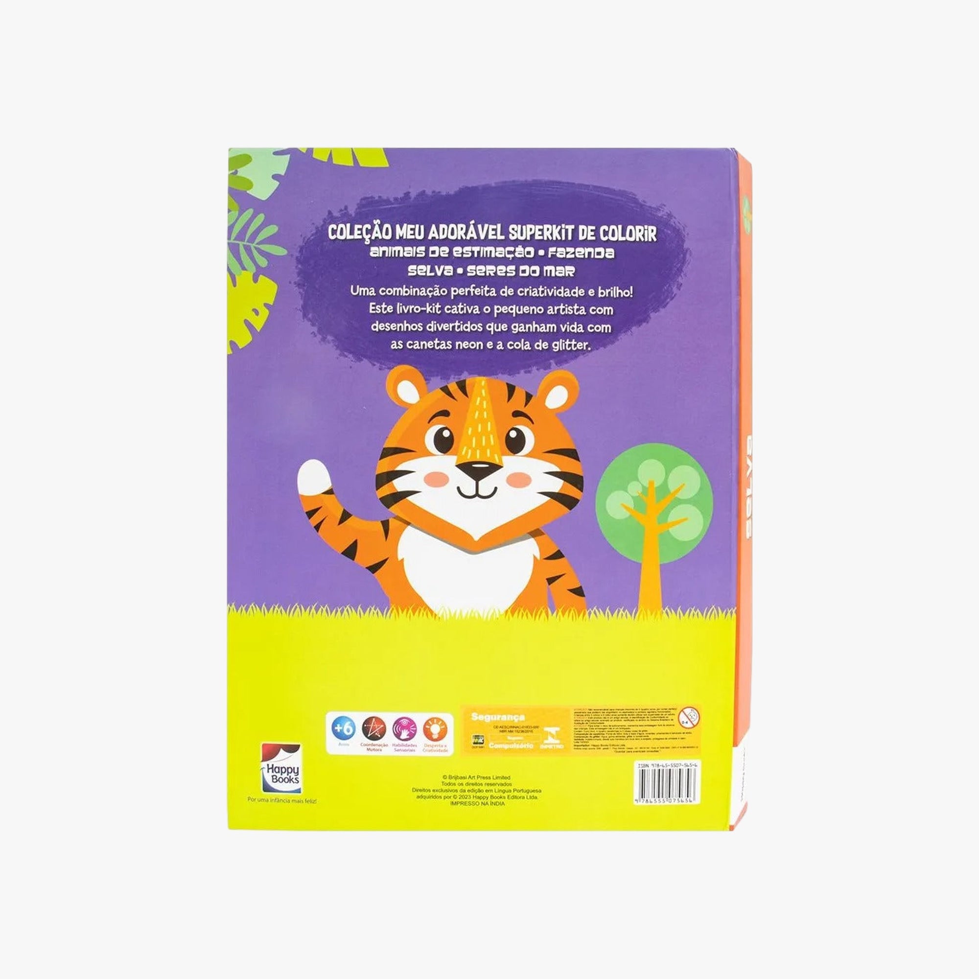 Meu Adorável Superkit De Colorir: Selva