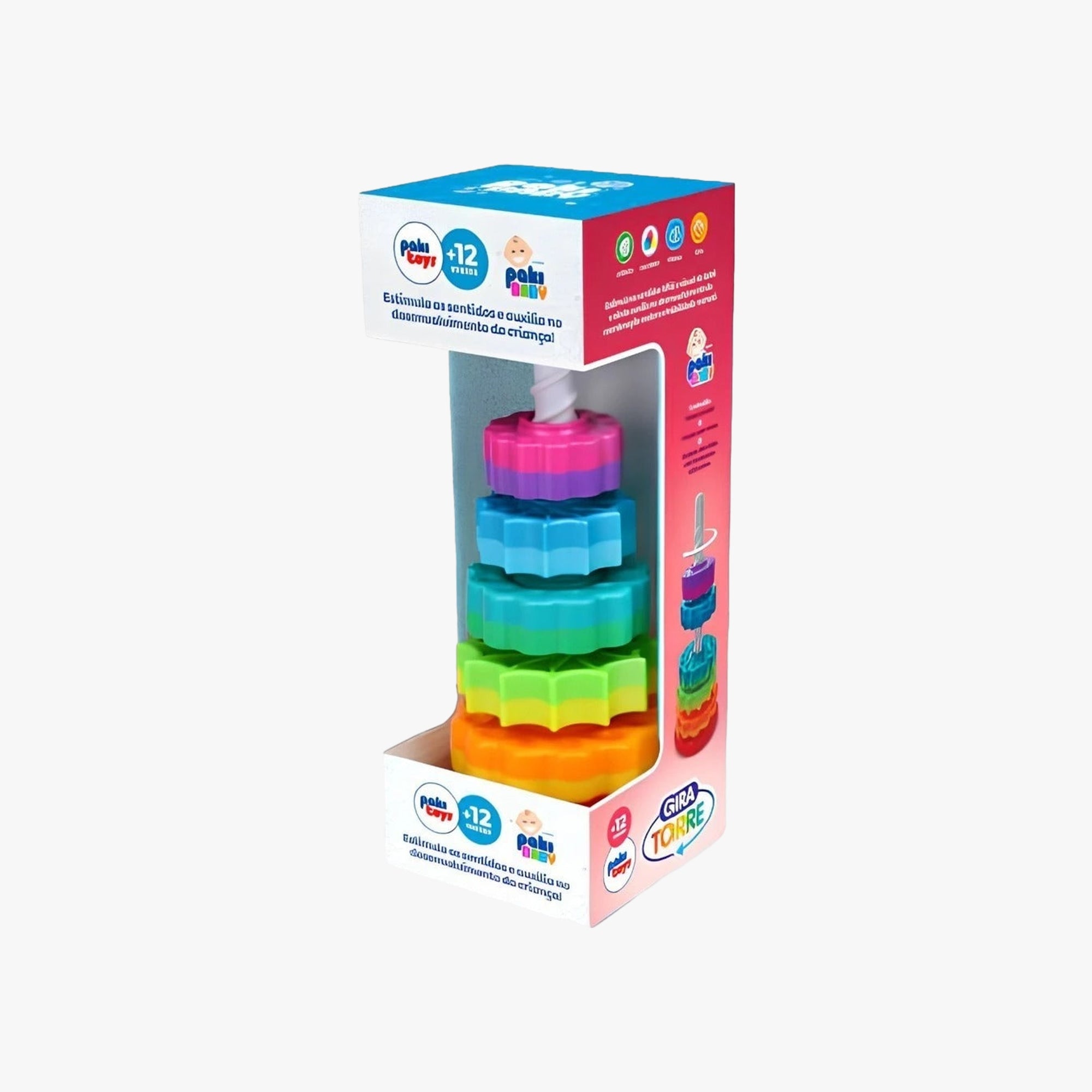 Brinquedo Infantil Gira Torre