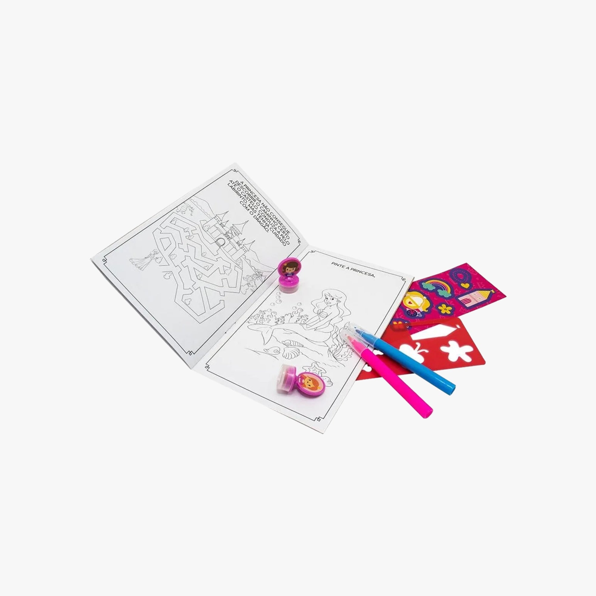 Livro Kit de Atividades: Princesas