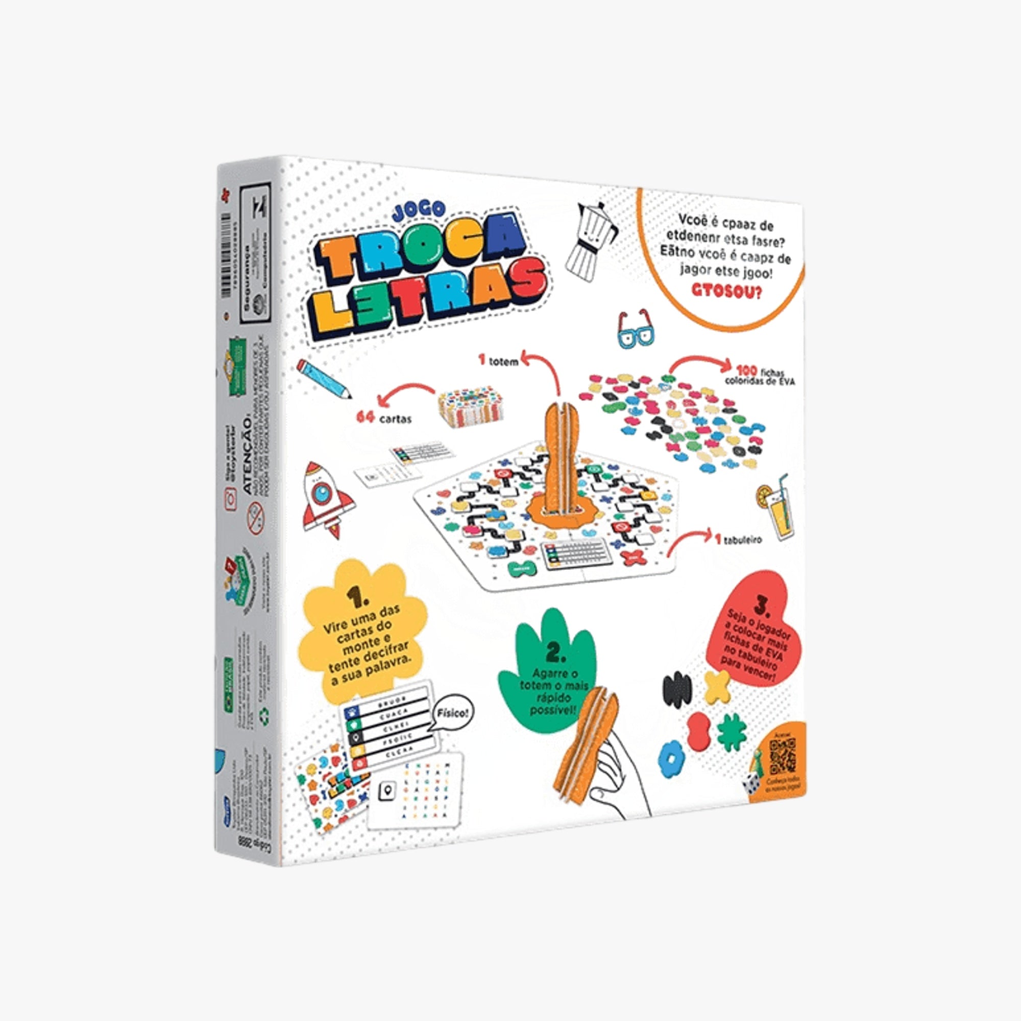 Jogo Educativo Troca Letras