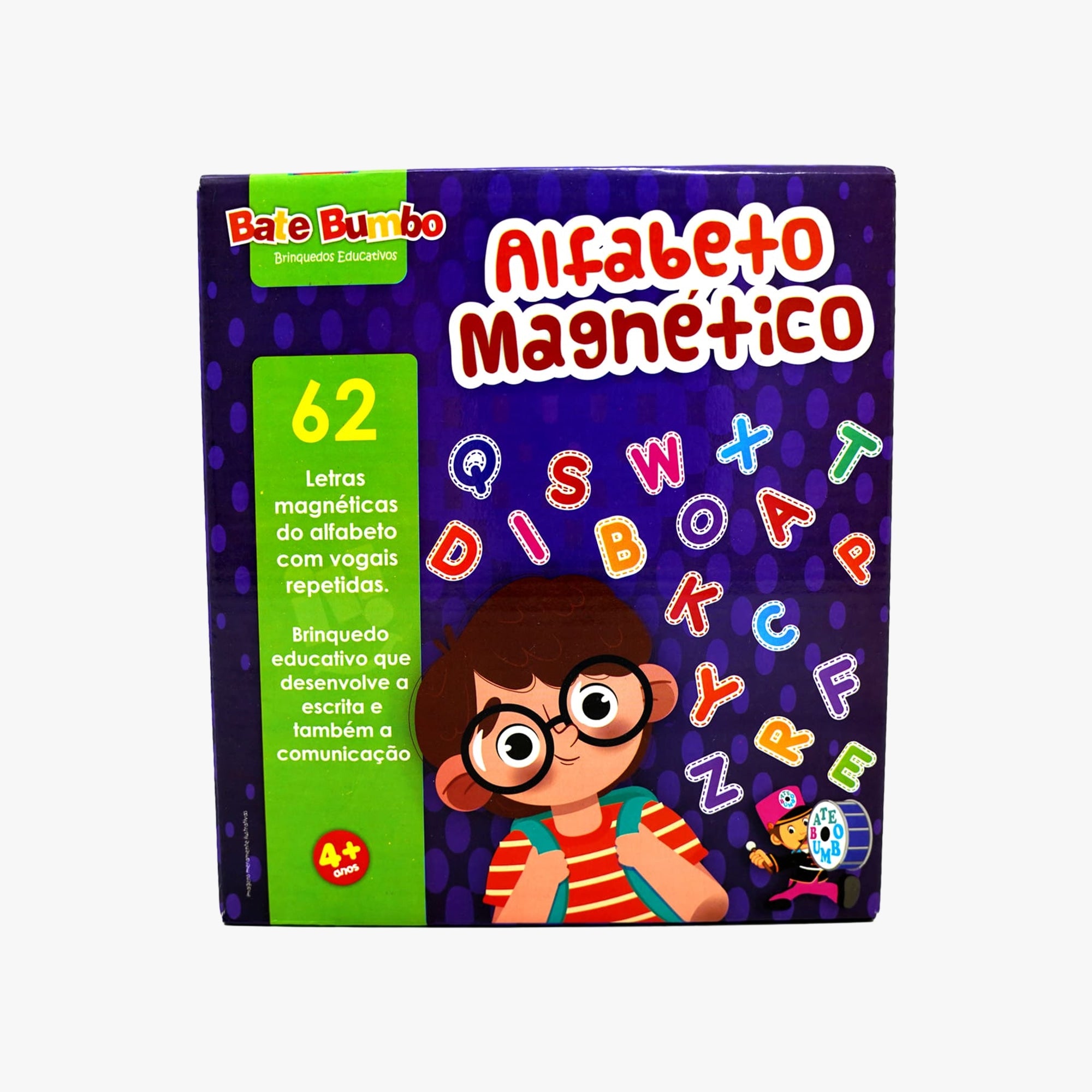 Kit de Alfabeto Letrinhas Magnético