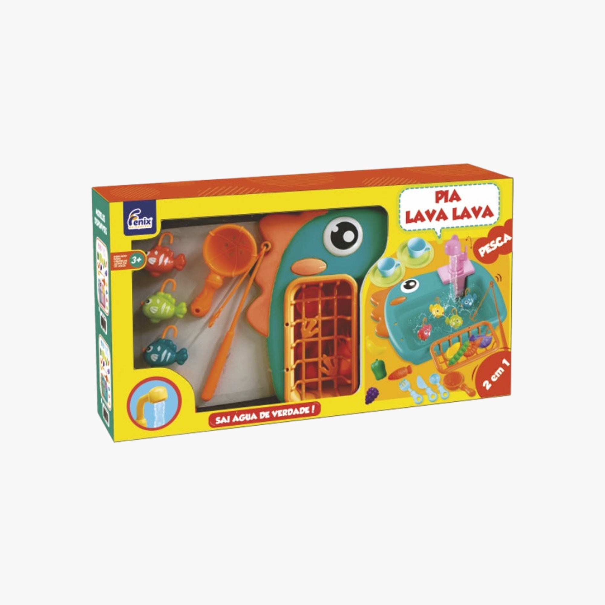 Brinquedo Infantil Dino Pia Verde - Diversão com Água