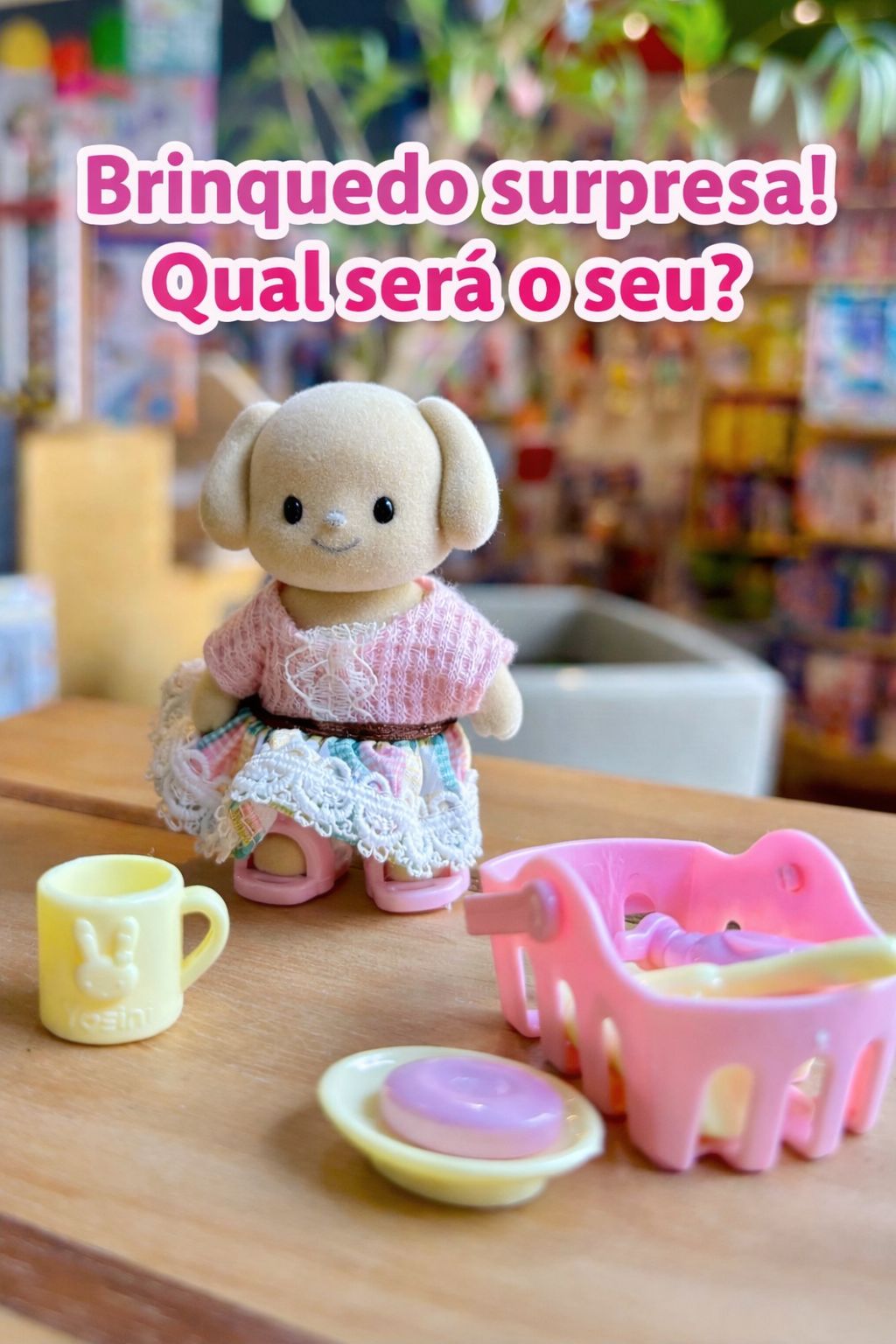 Saco Surpresa Boneco Casinha Feliz