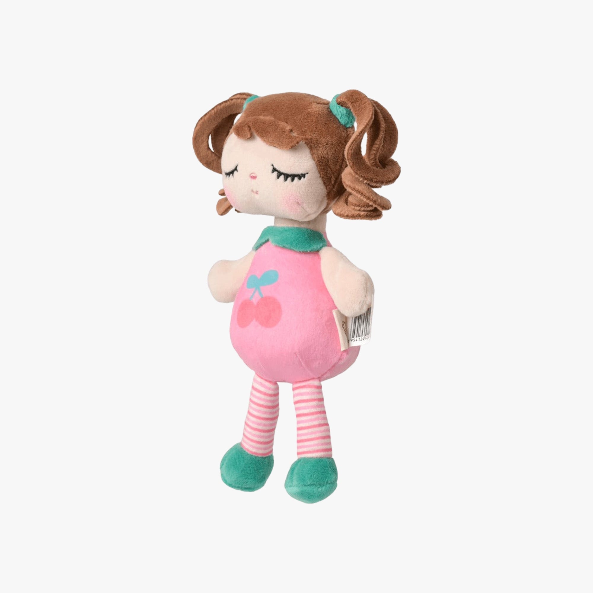 Mini Boneca Infantil de Pano Frutinha Cerejinha