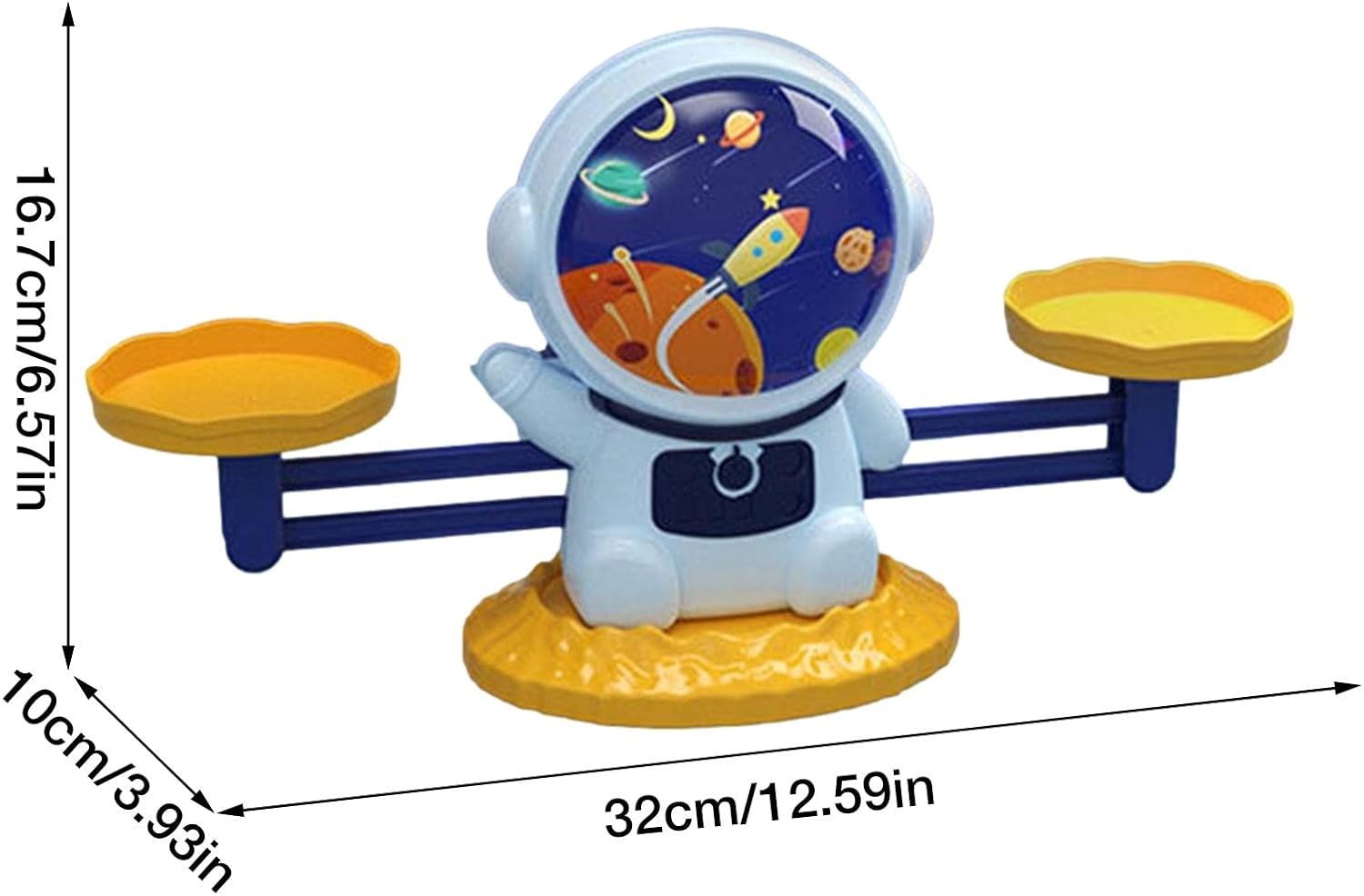 Brinquedo Educativo Balança Divertida Astronauta