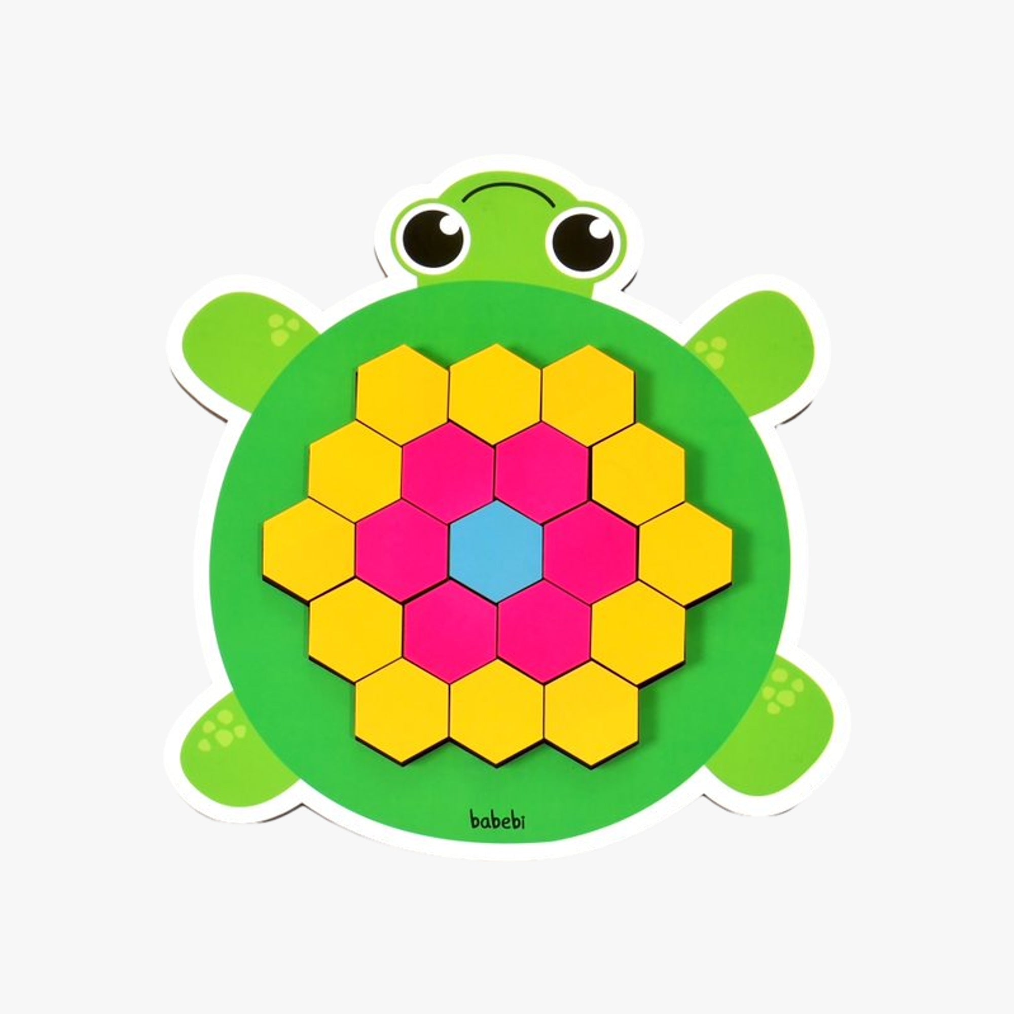 Quebra Cabeça Infantil  Mosaico Tartaruguinha