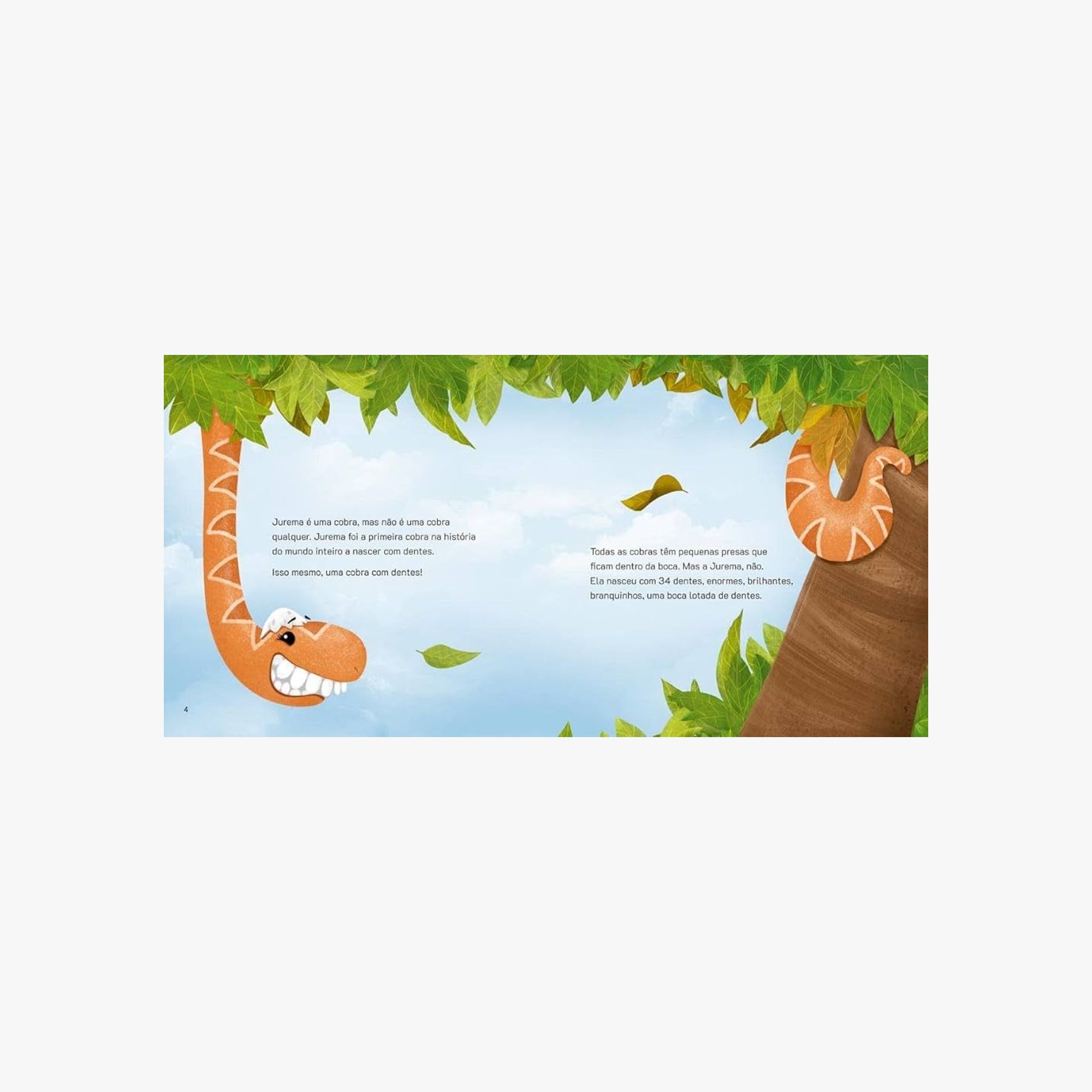 Livro Infantil A Cobra Jurema