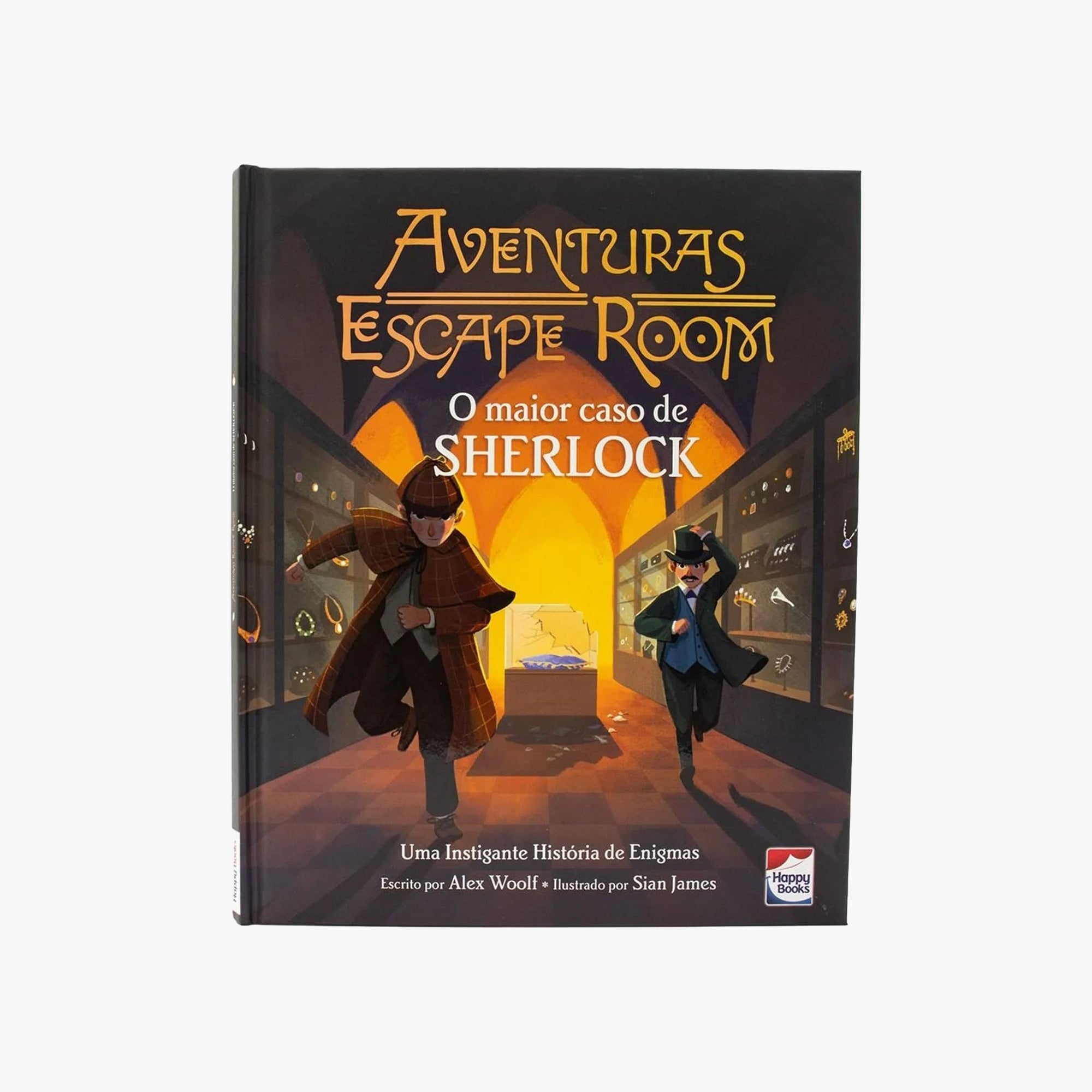 Livro Aventuras Escape Room - O Maior Caso de Sherlock