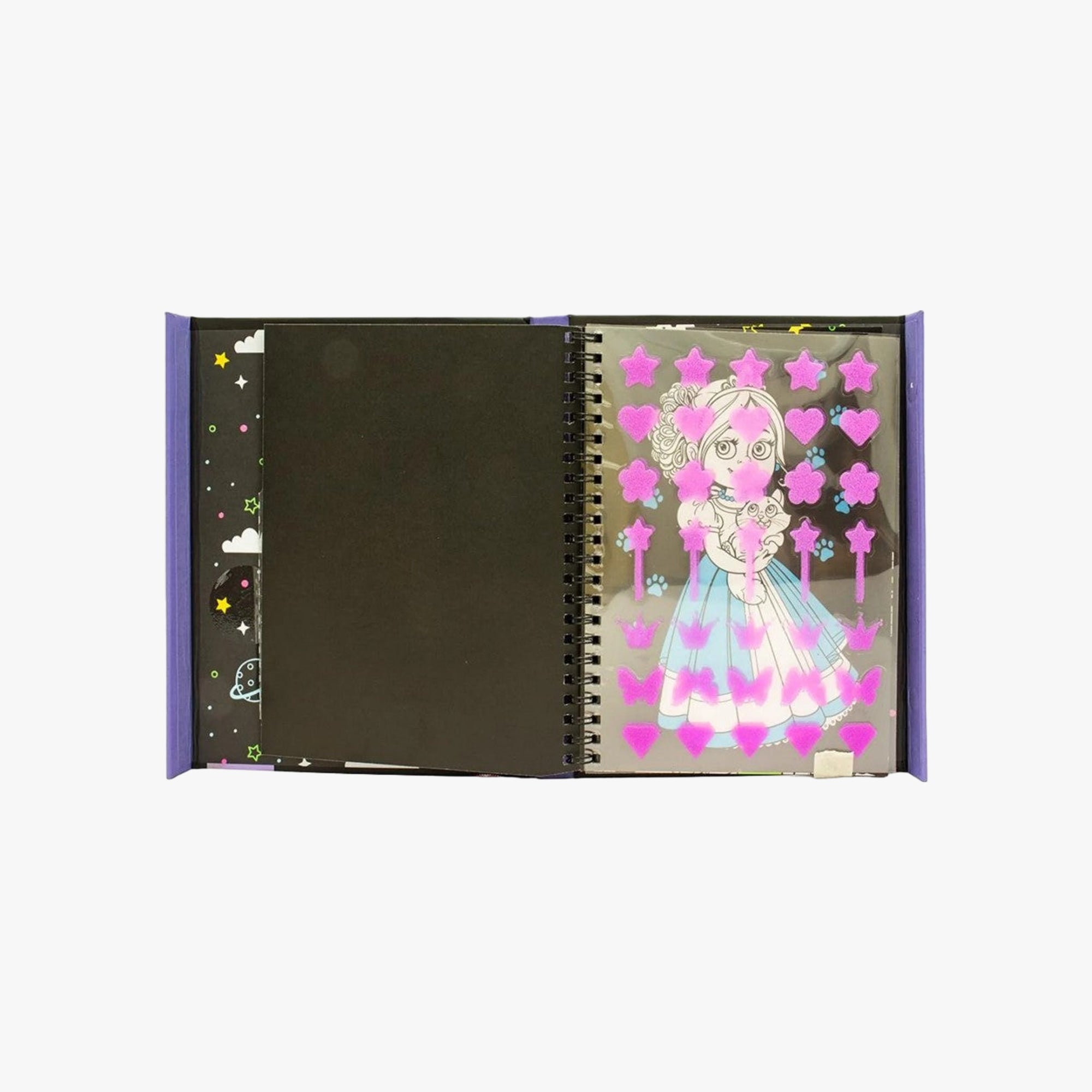 Livro de Colorir Neon Princesas