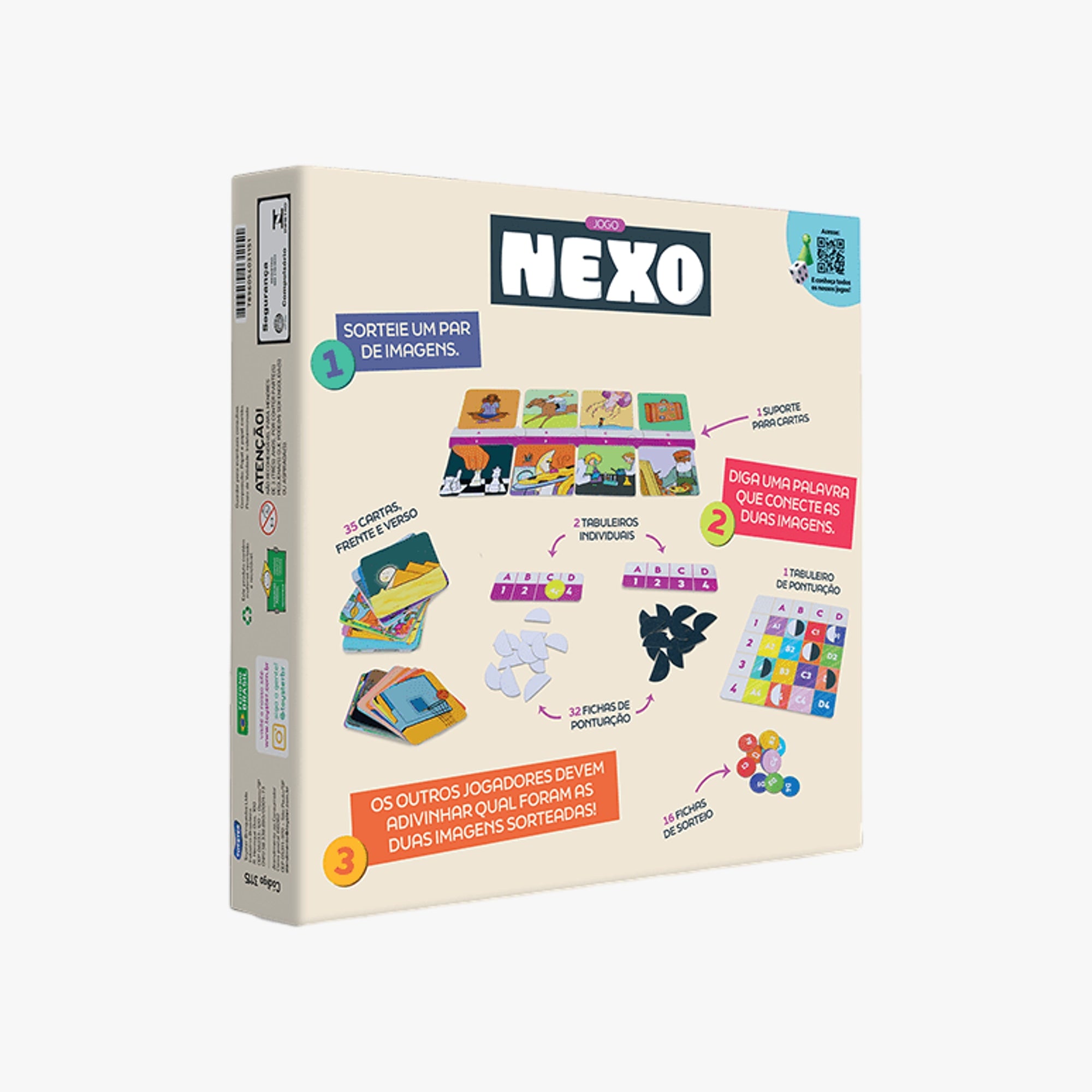 Jogo de Tabuleiro Infantil Nexo