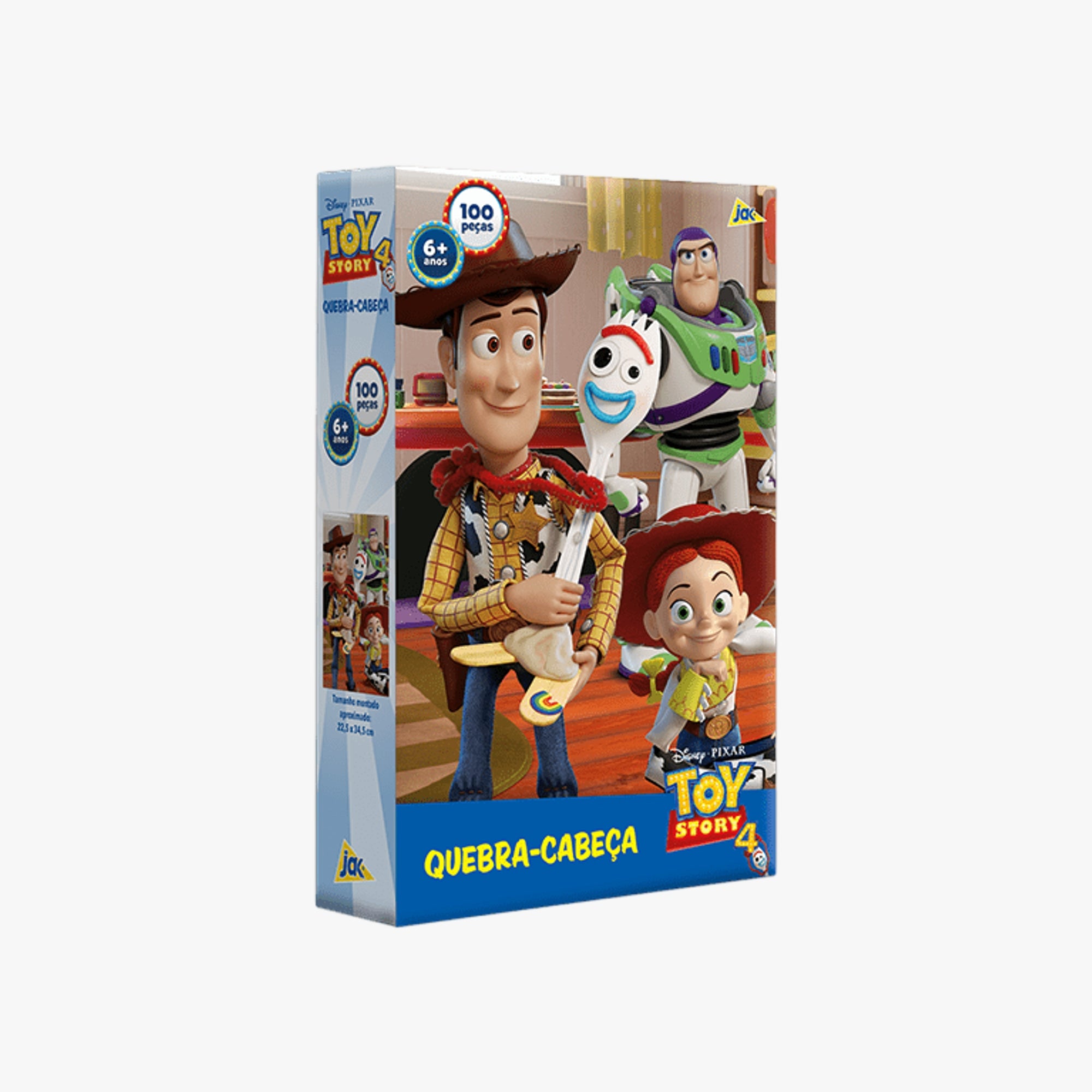 Quebra-Cabeça Toy Story 100 Peças Toyster