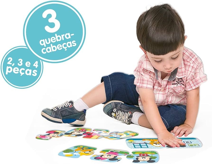 Meu Primeiro Quebra-cabeça Disney Baby
