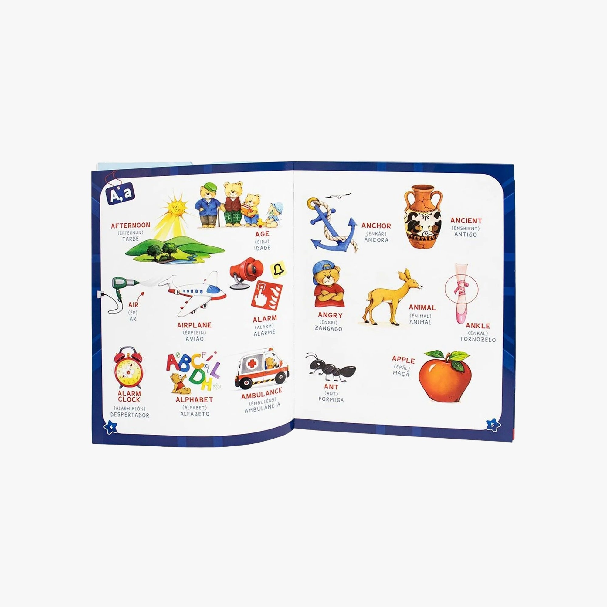 Livro Infantil Happy English 1000 palavras em Inglês