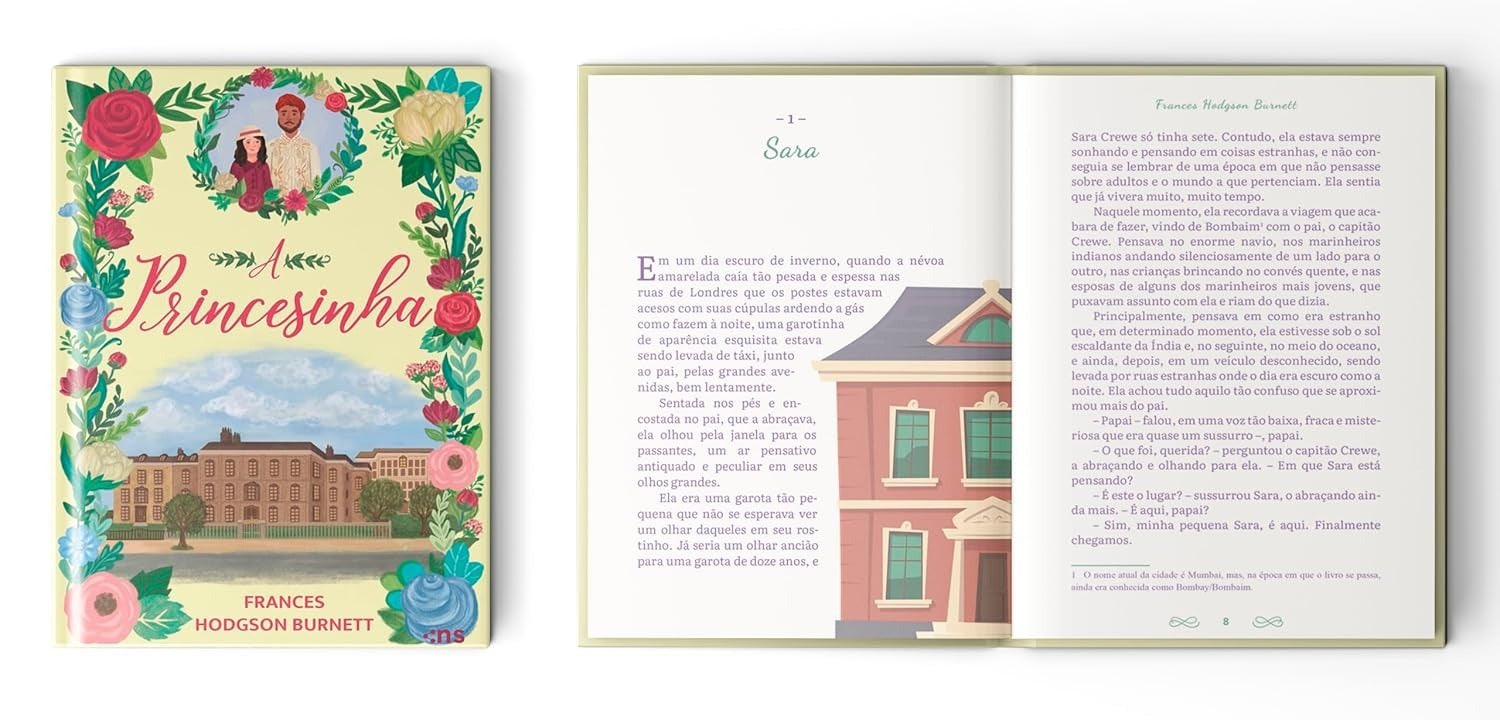 Livro Infantil A Princesinha Edição de Luxo