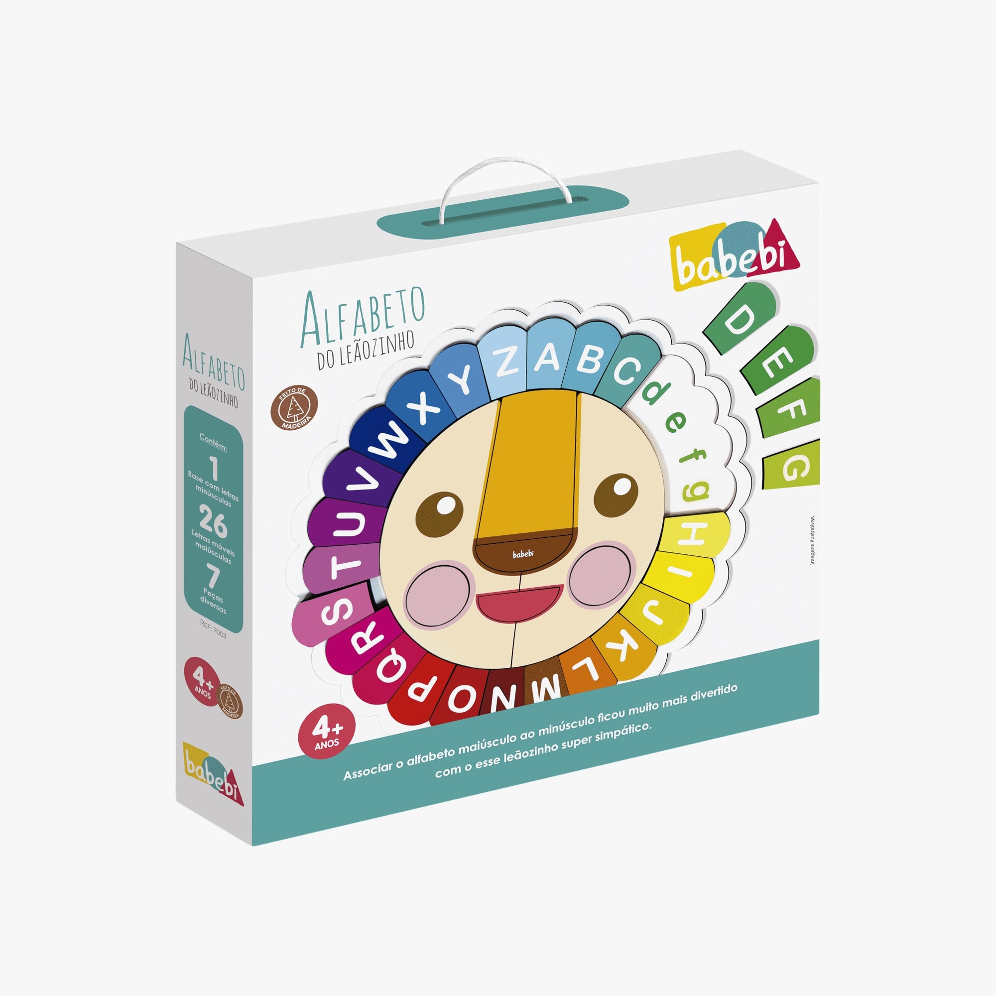 Alfabeto Educativo Móvel Leãozinho