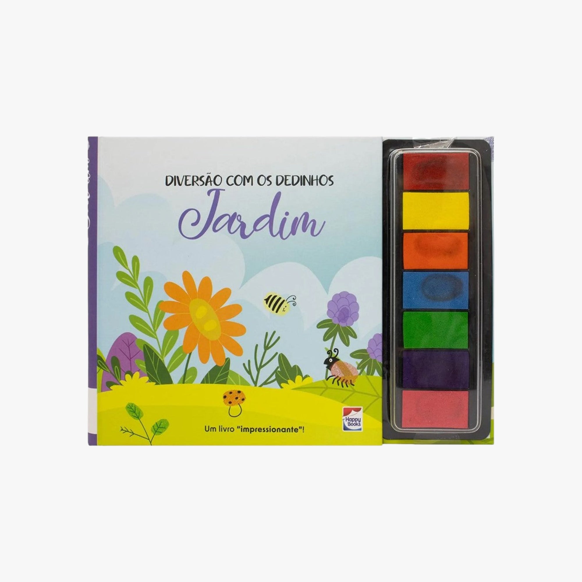 Livro Com os Dedinhos Animais Jardim