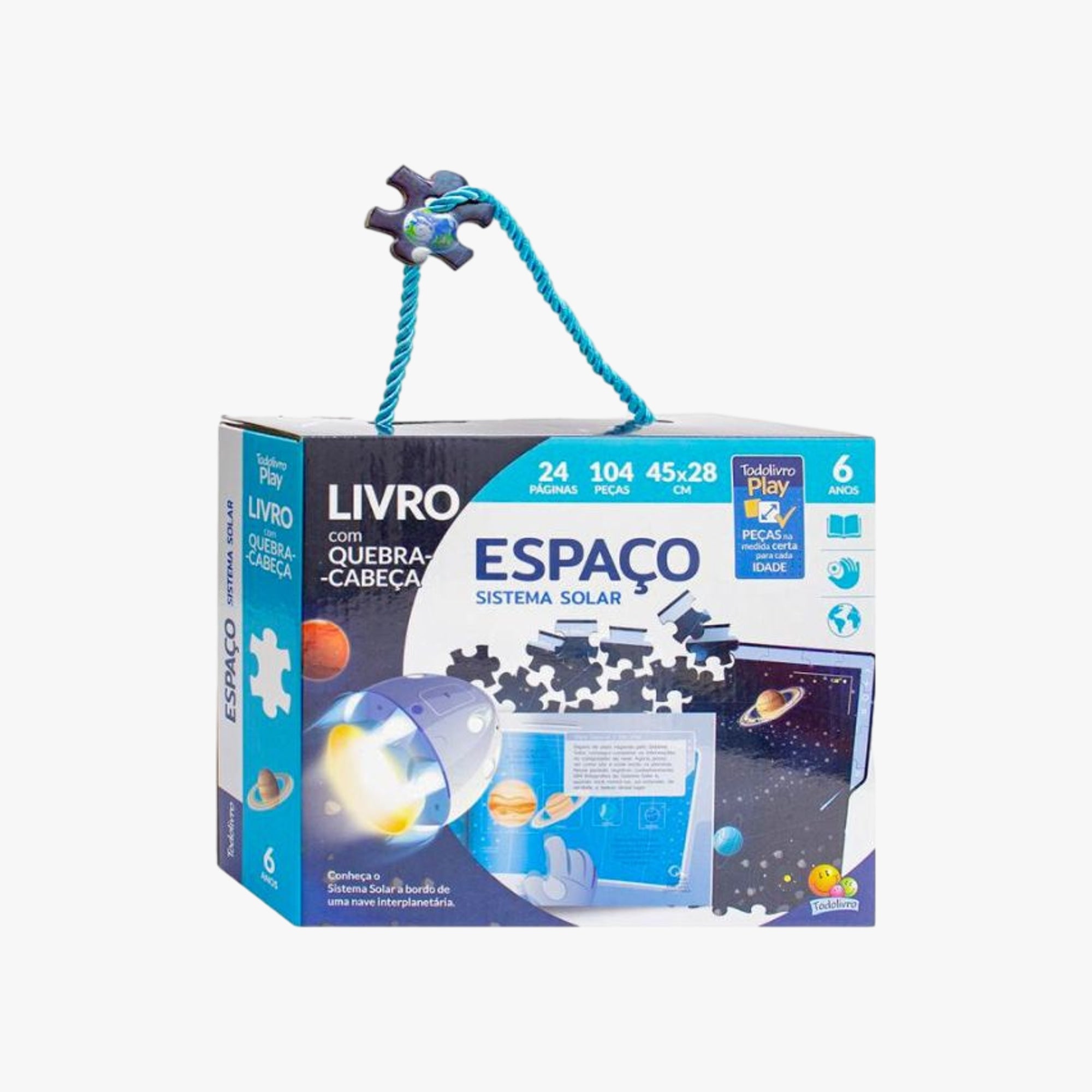 Kit Educativo Espaço Livro e Quebra-Cabeça
