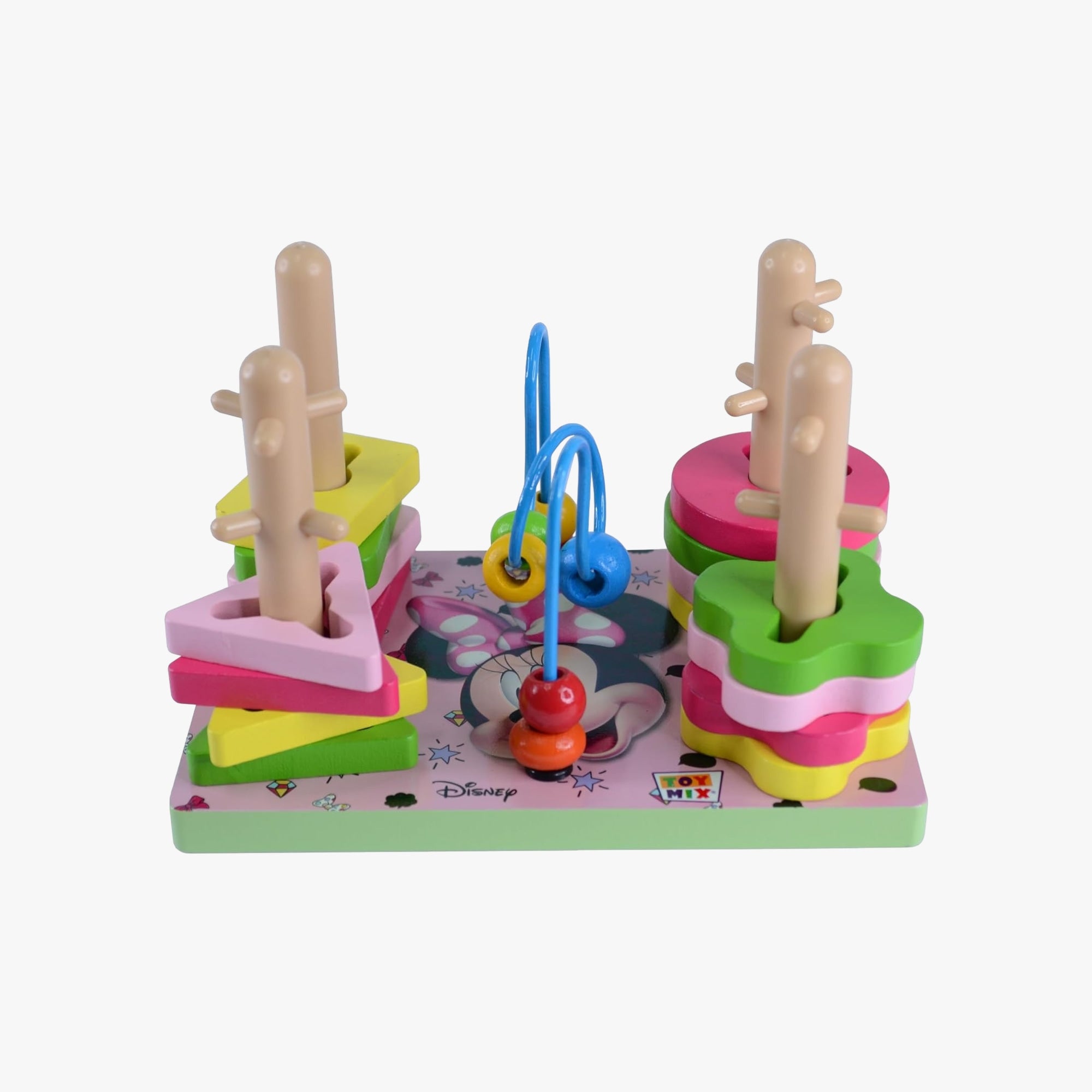 Brinquedo Aramado Divertido Cores e Formas Minnie