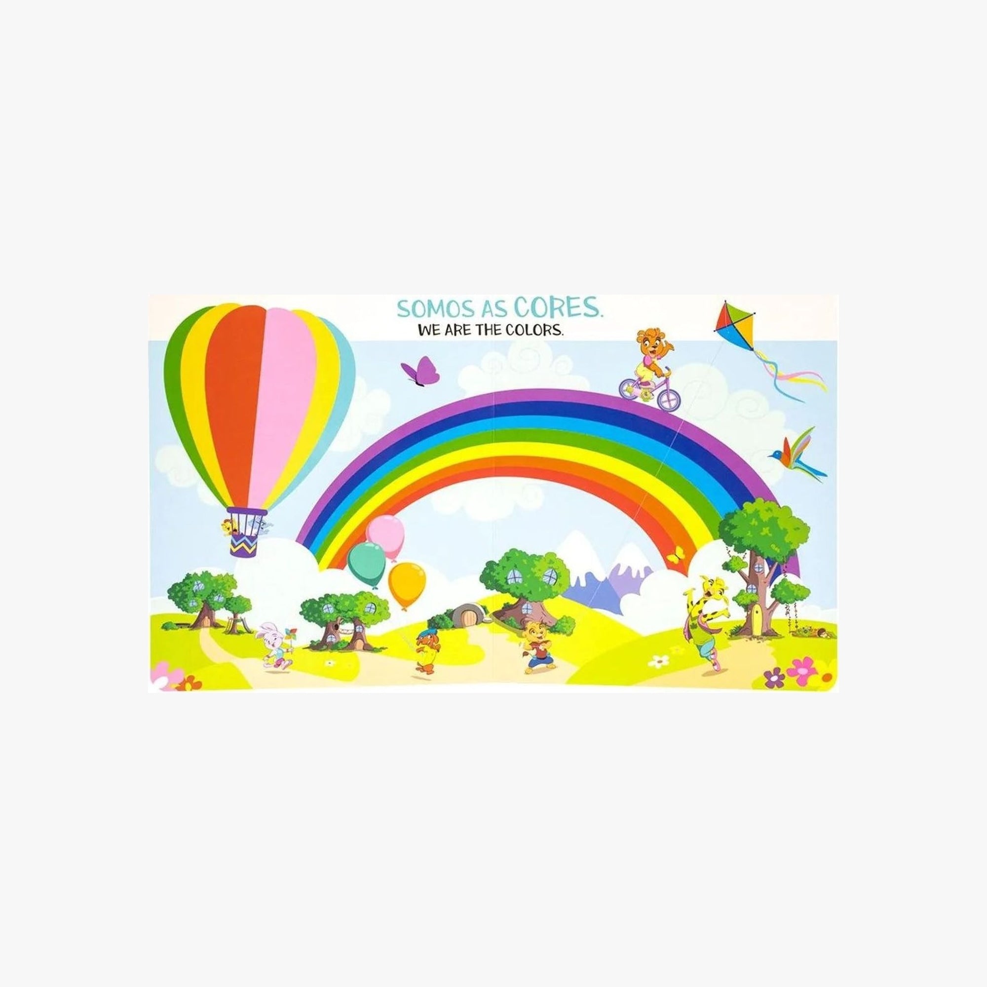 Livro Escolinha Primeiras Palavras: Cores