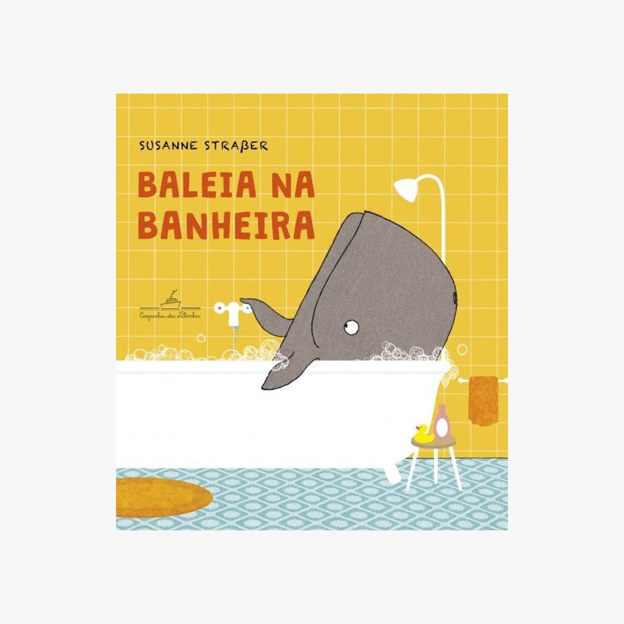 Livro Infantil Baleia na Banheira
