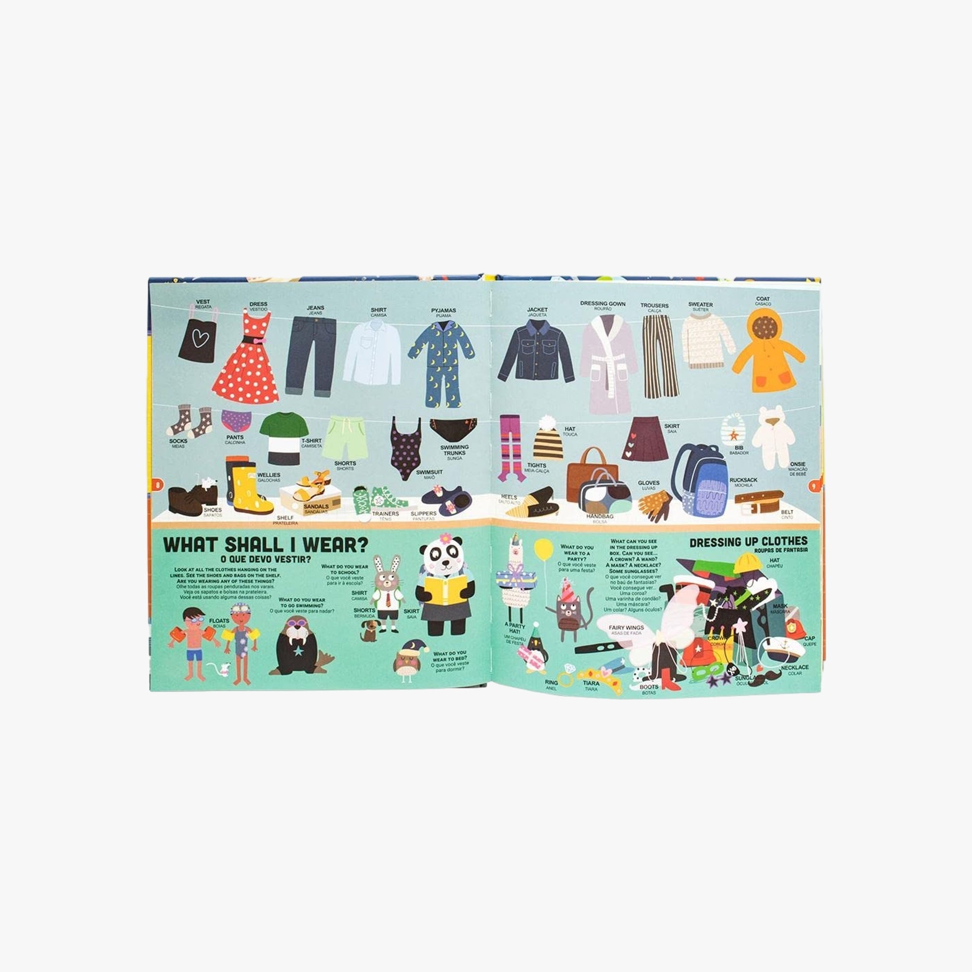 Livro Infantil Minhas Primeiras 1001 Palavras Inglês