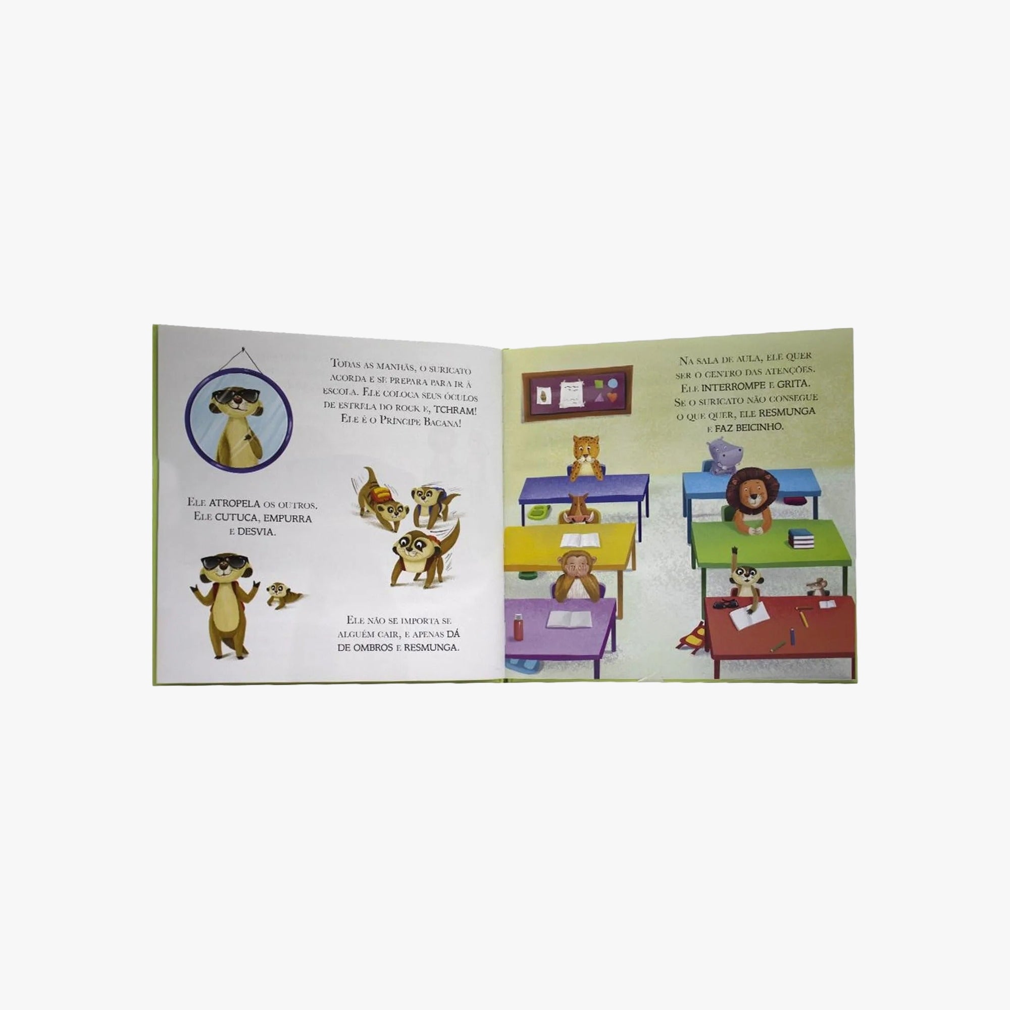 Livro Infantil Quando o Suricato Aprende Boas Maneiras