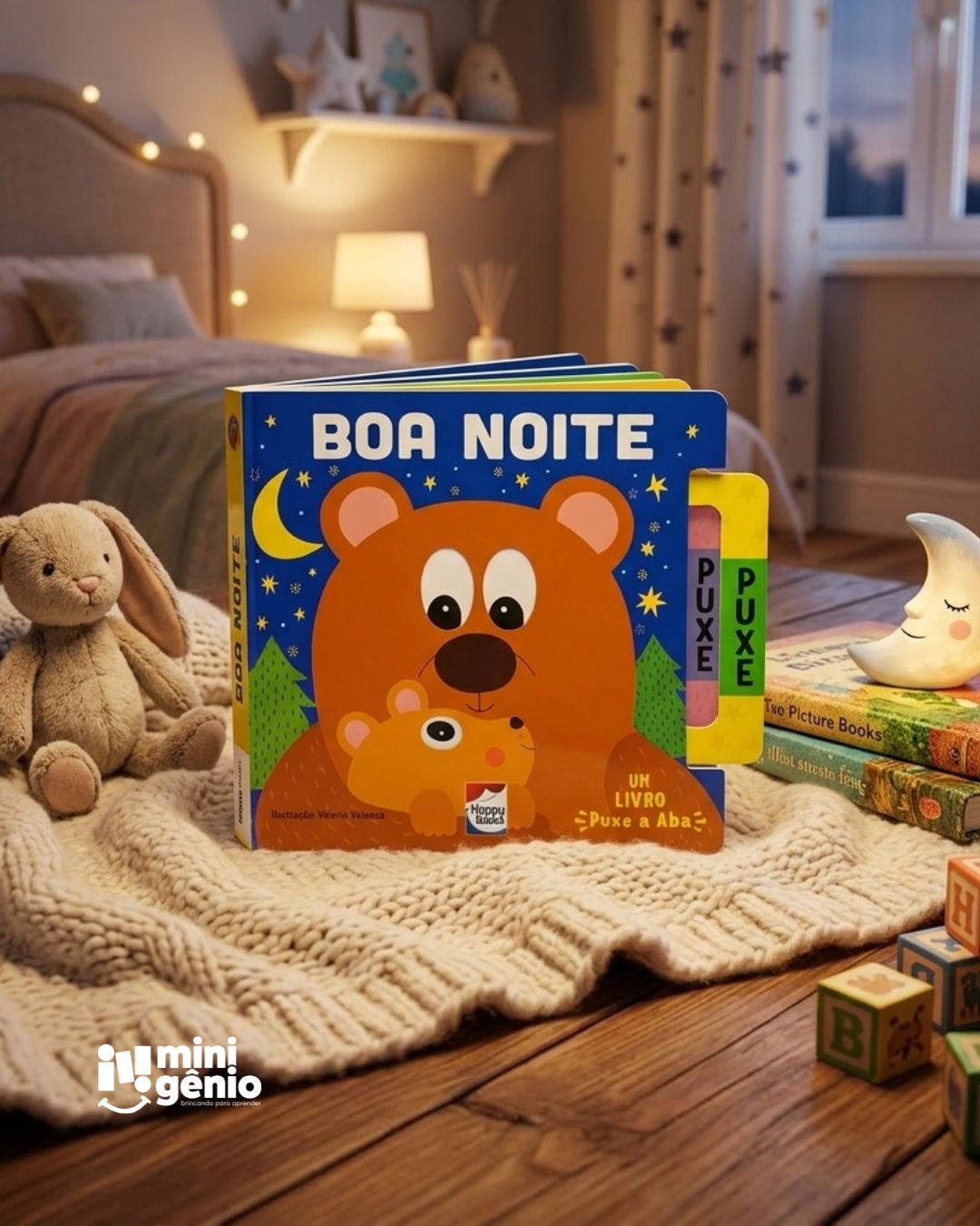 Livro Puxe a Aba Boa Noite