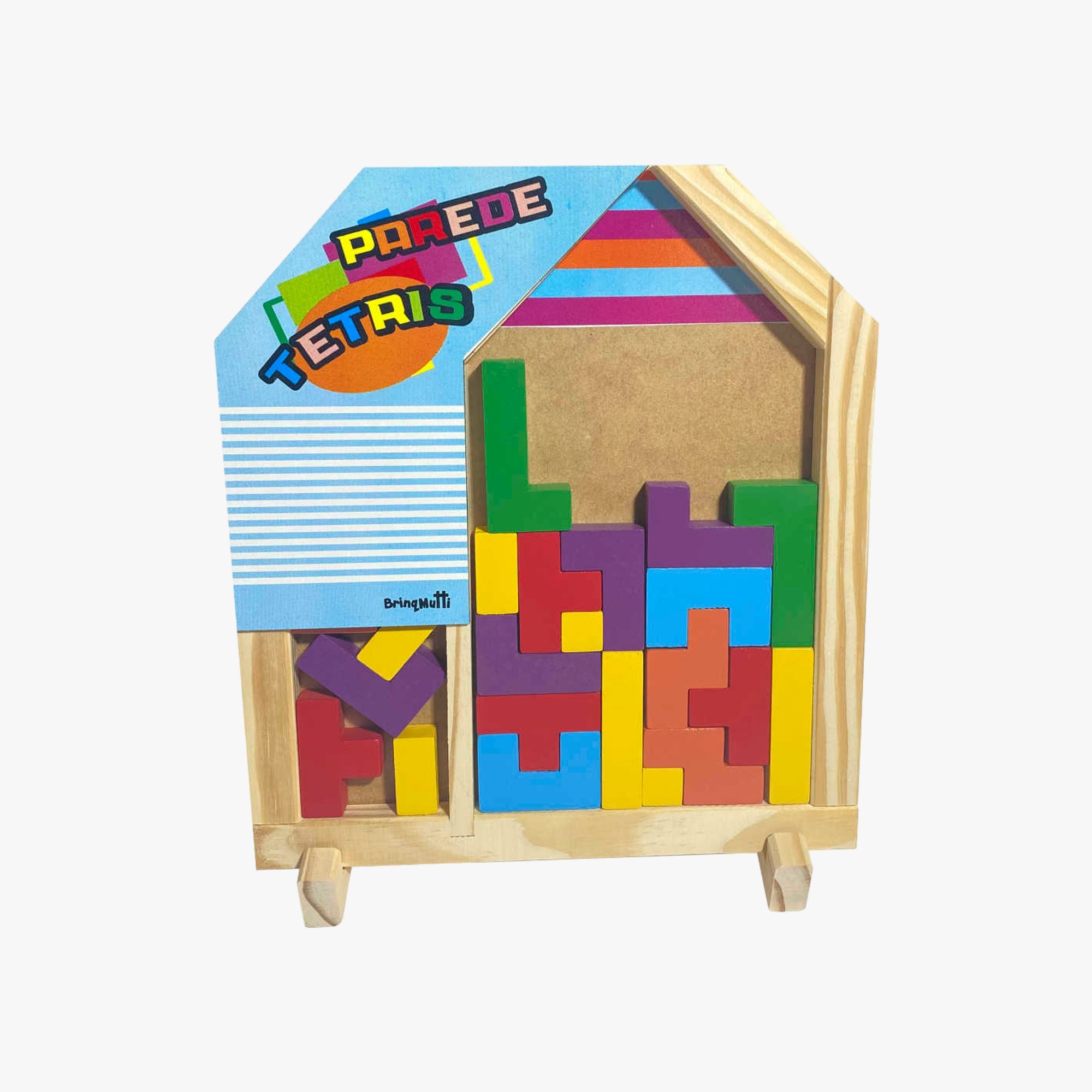 Brinquedo Educativo Parede Tetris