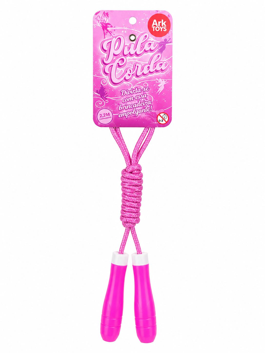Brinquedo Infantil Pula Corda Rosa