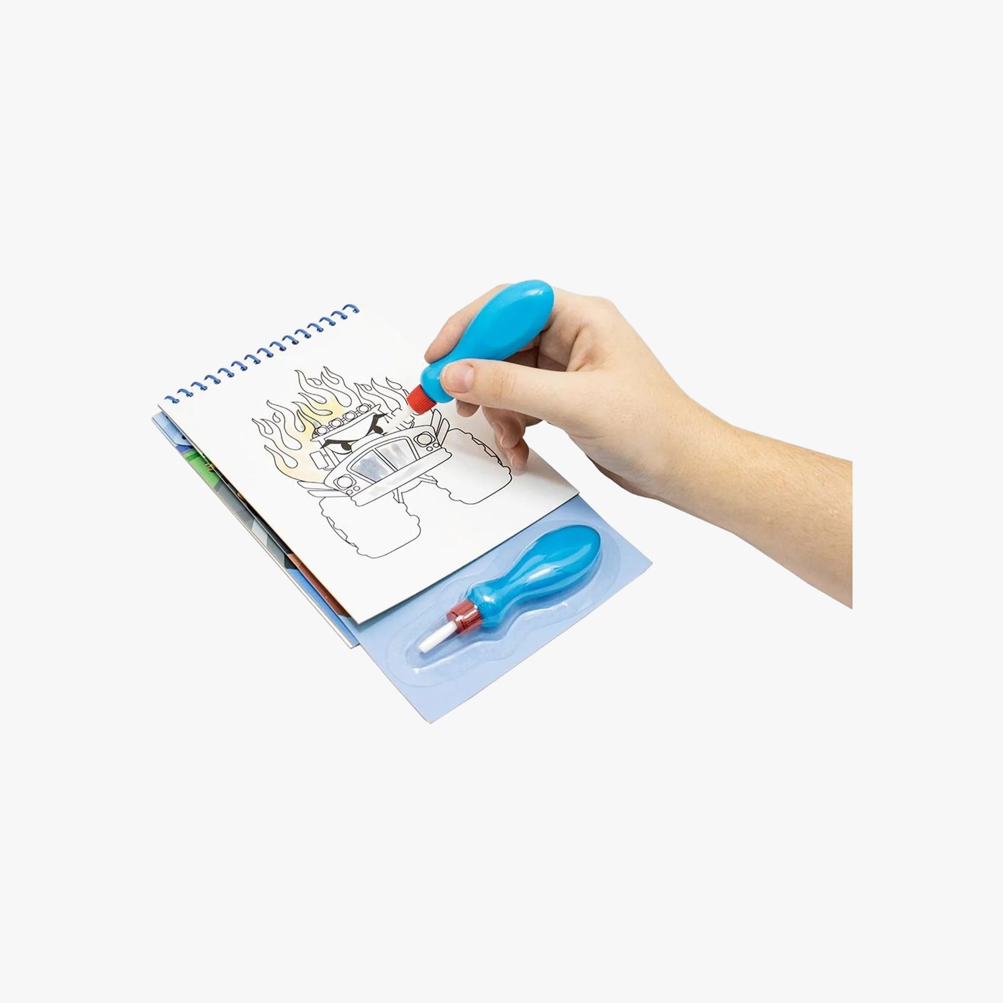 Livro Infantil Aquabook Com Atividade Carros