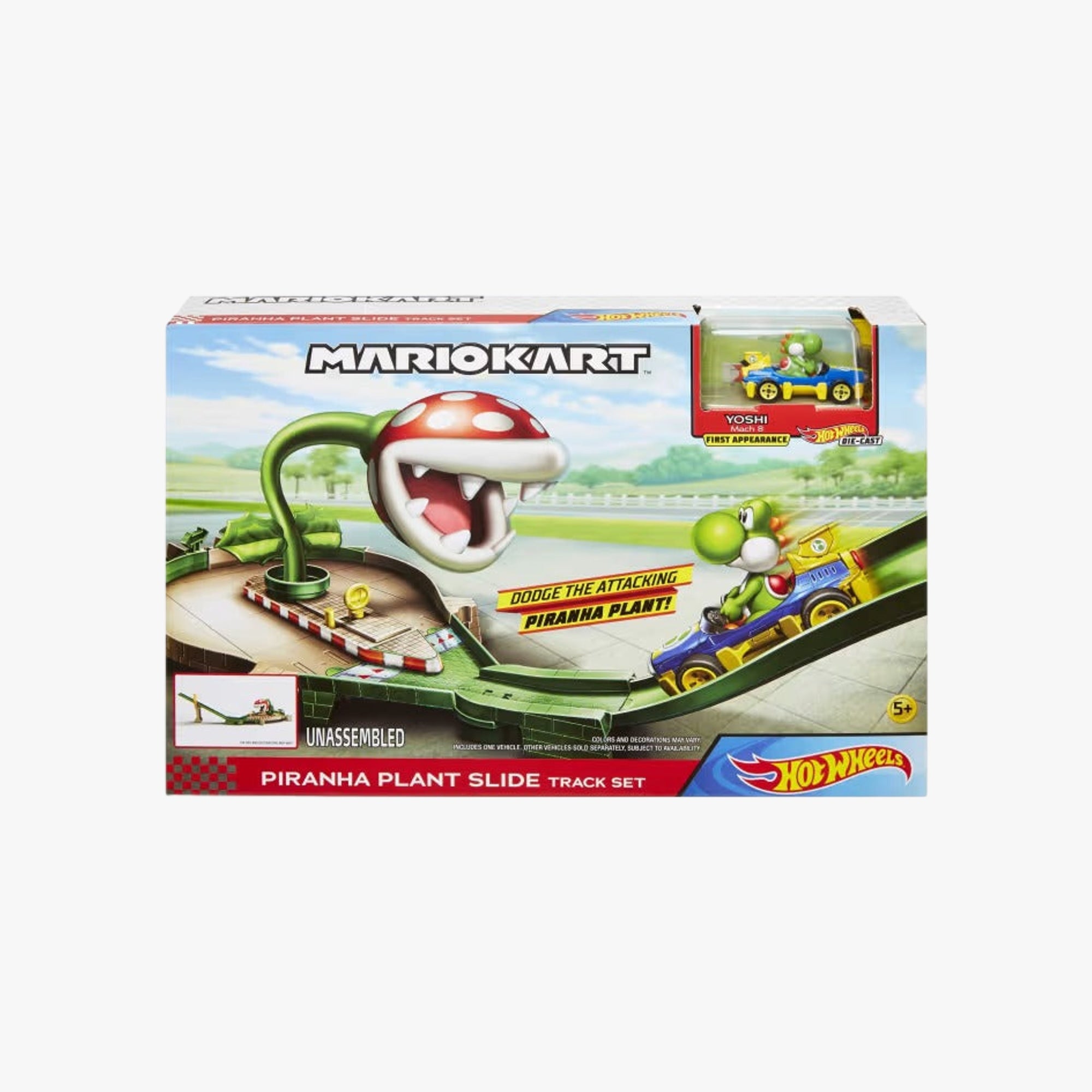 Pista Hot Wheels- Mario Kart Piranha Plant
