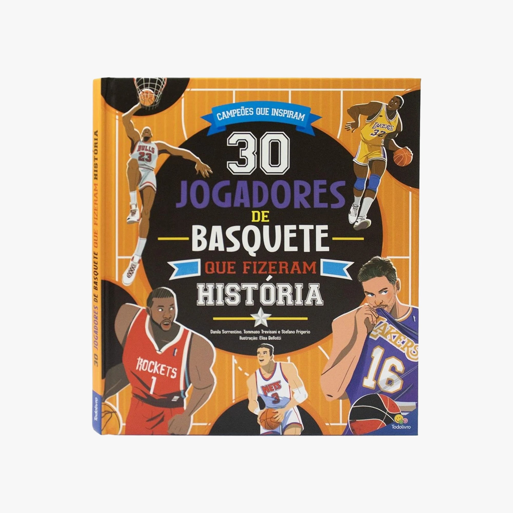 Livro 30 Jogadores de Basquete que Fizeram História