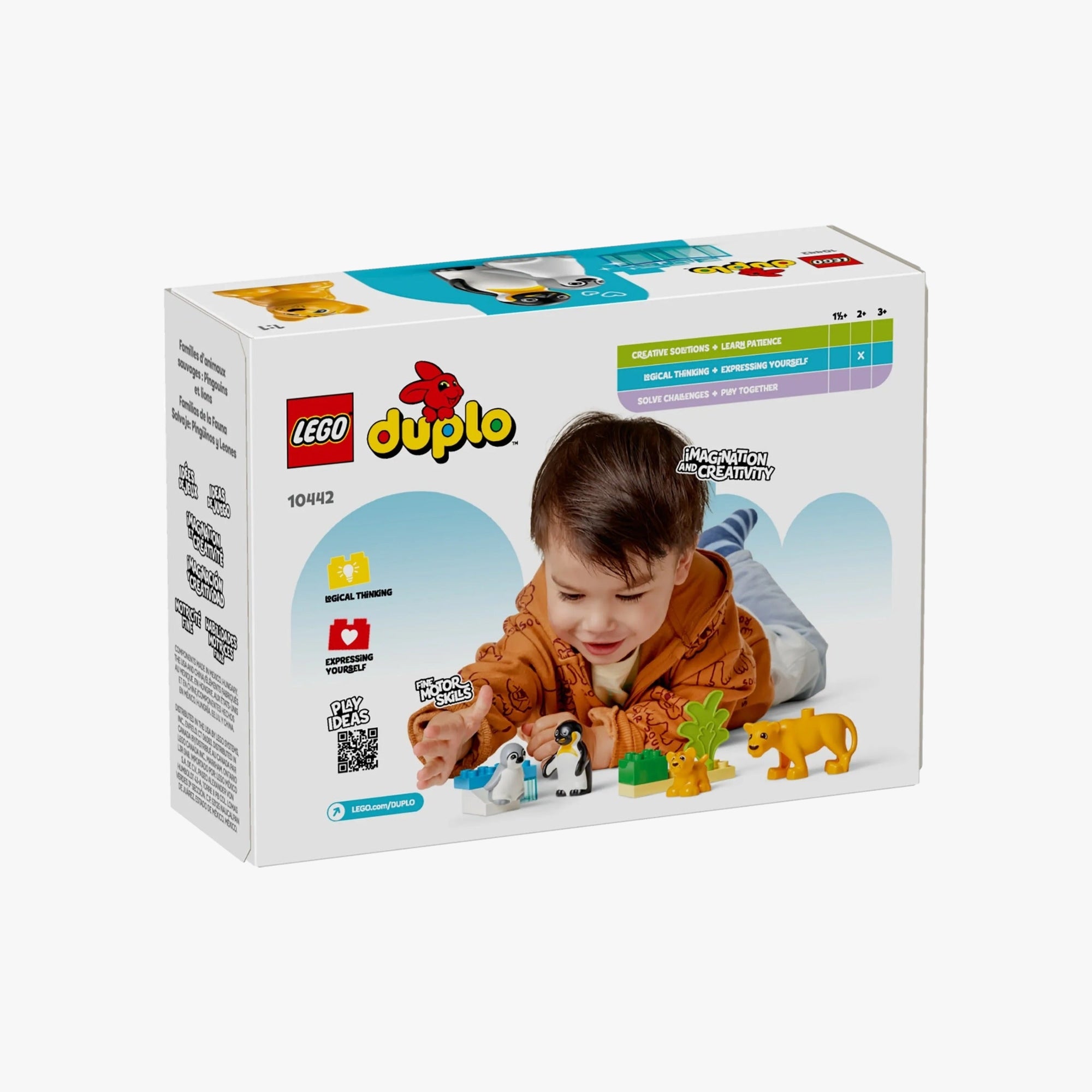 Lego Famílias de Animais Selvagens - Pinguins e Leões