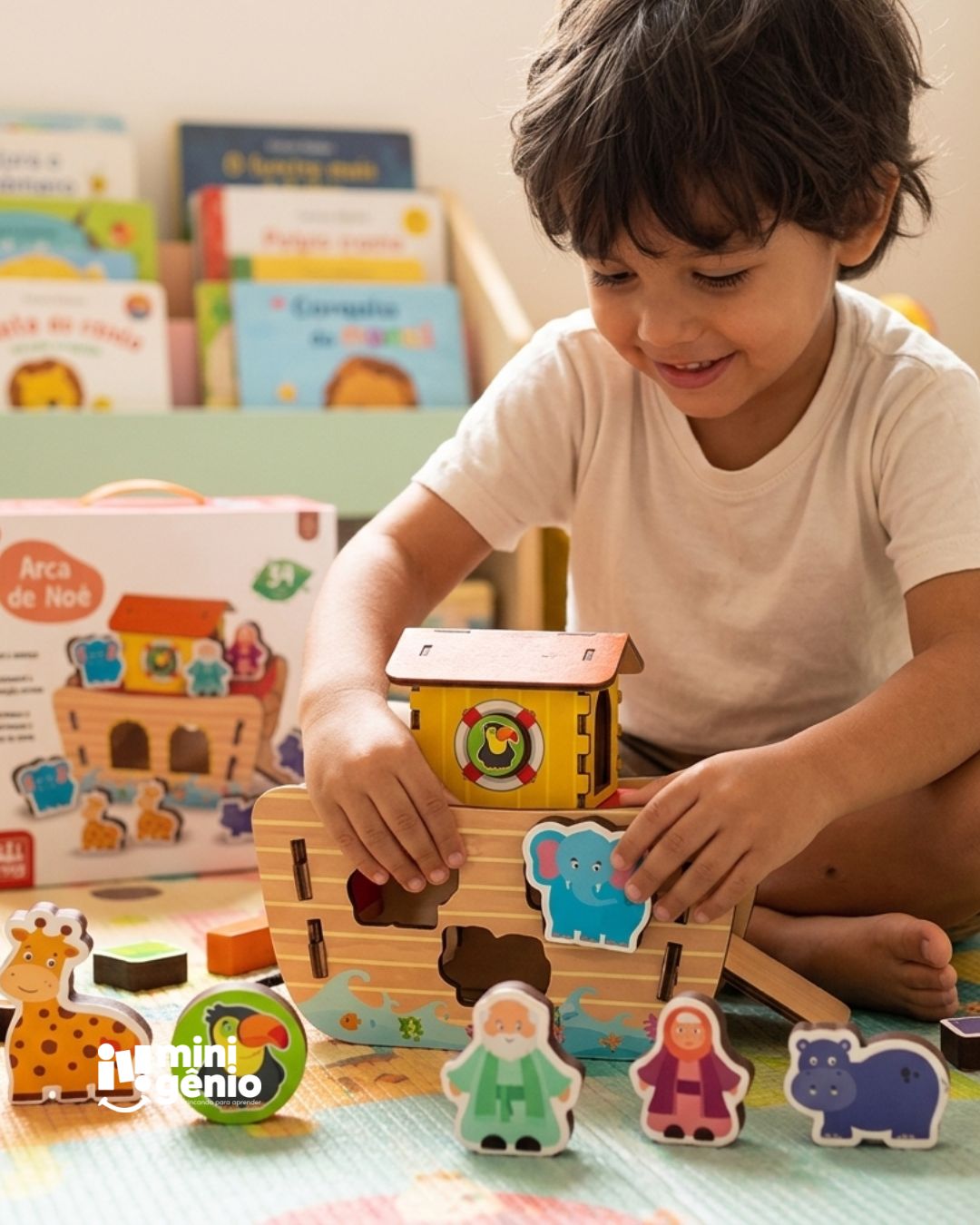 Brinquedo em 3D Arca de Noé Nig