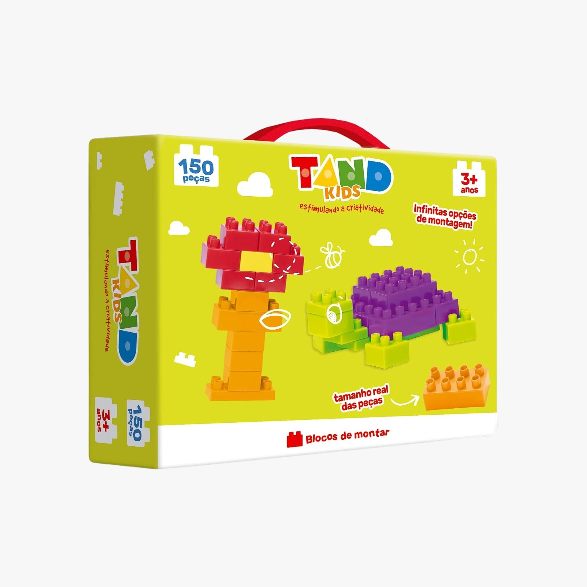 Blocos de Montar Tand Maleta 150 Peças