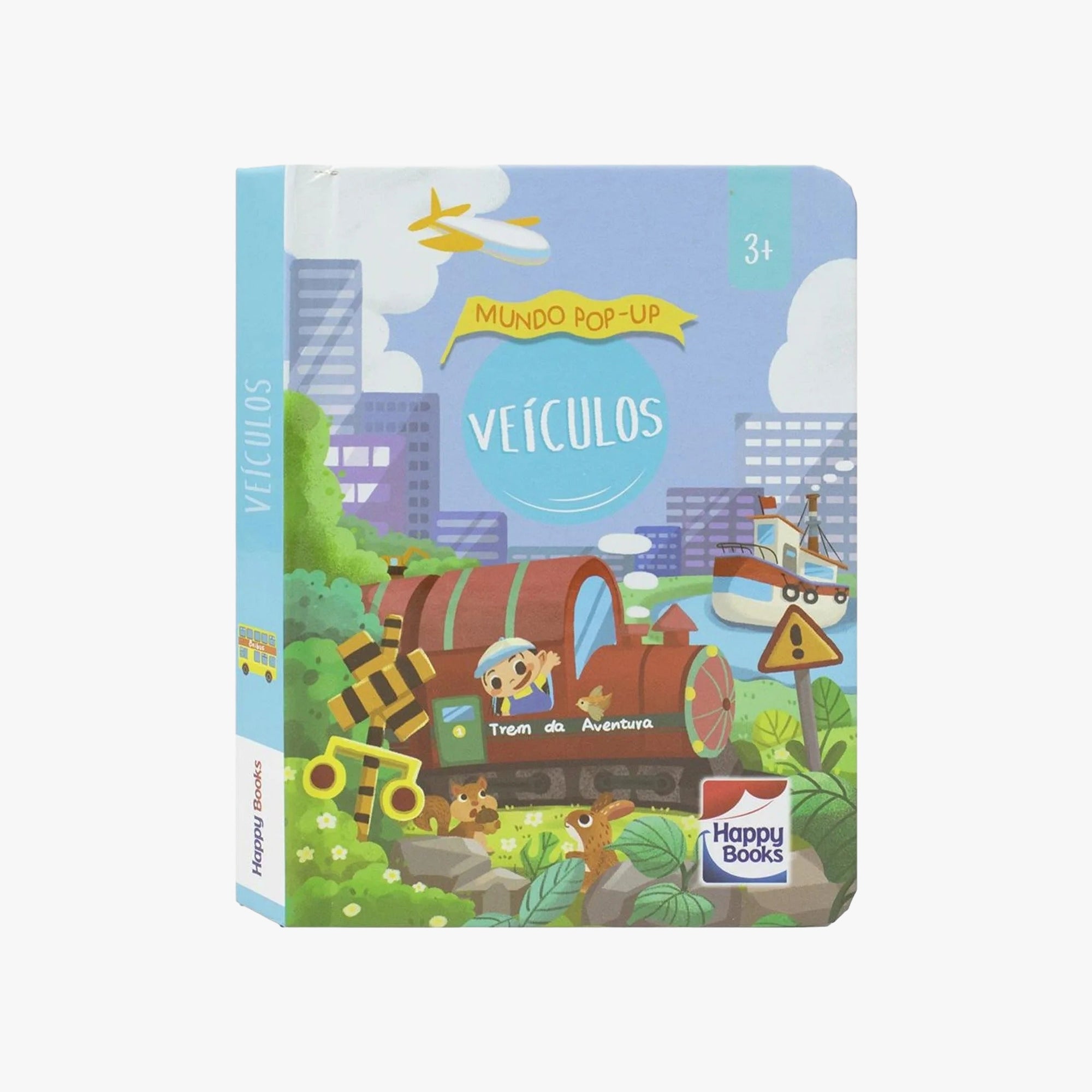 Livro Mundo Pop-up: Veículos