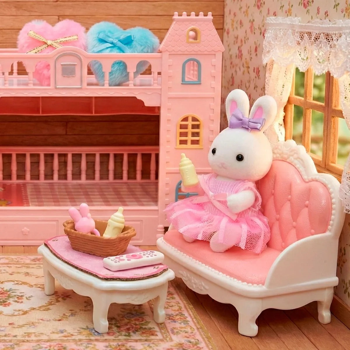 Brinquedo Casinha Feliz - Quarto e Sala