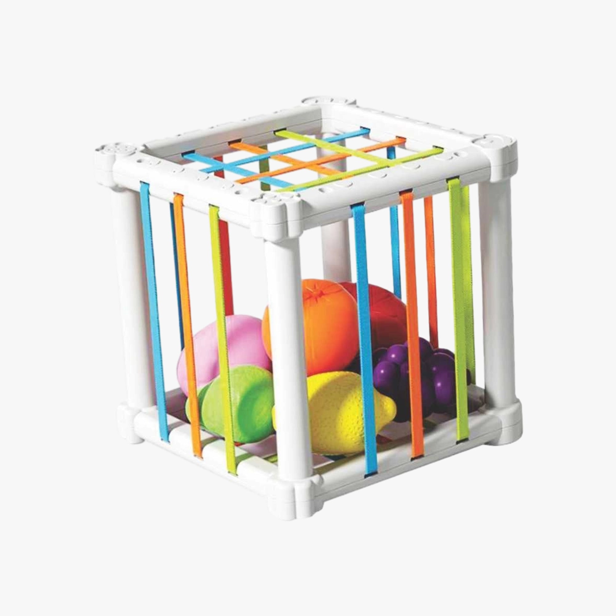 Brinquedo Para Bebê Cubo Divertido Frutinhas