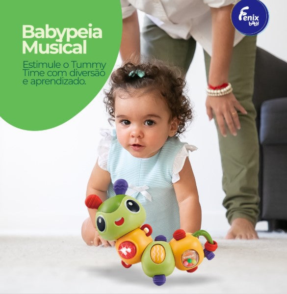 Brinquedo Baby Centopeia Musical