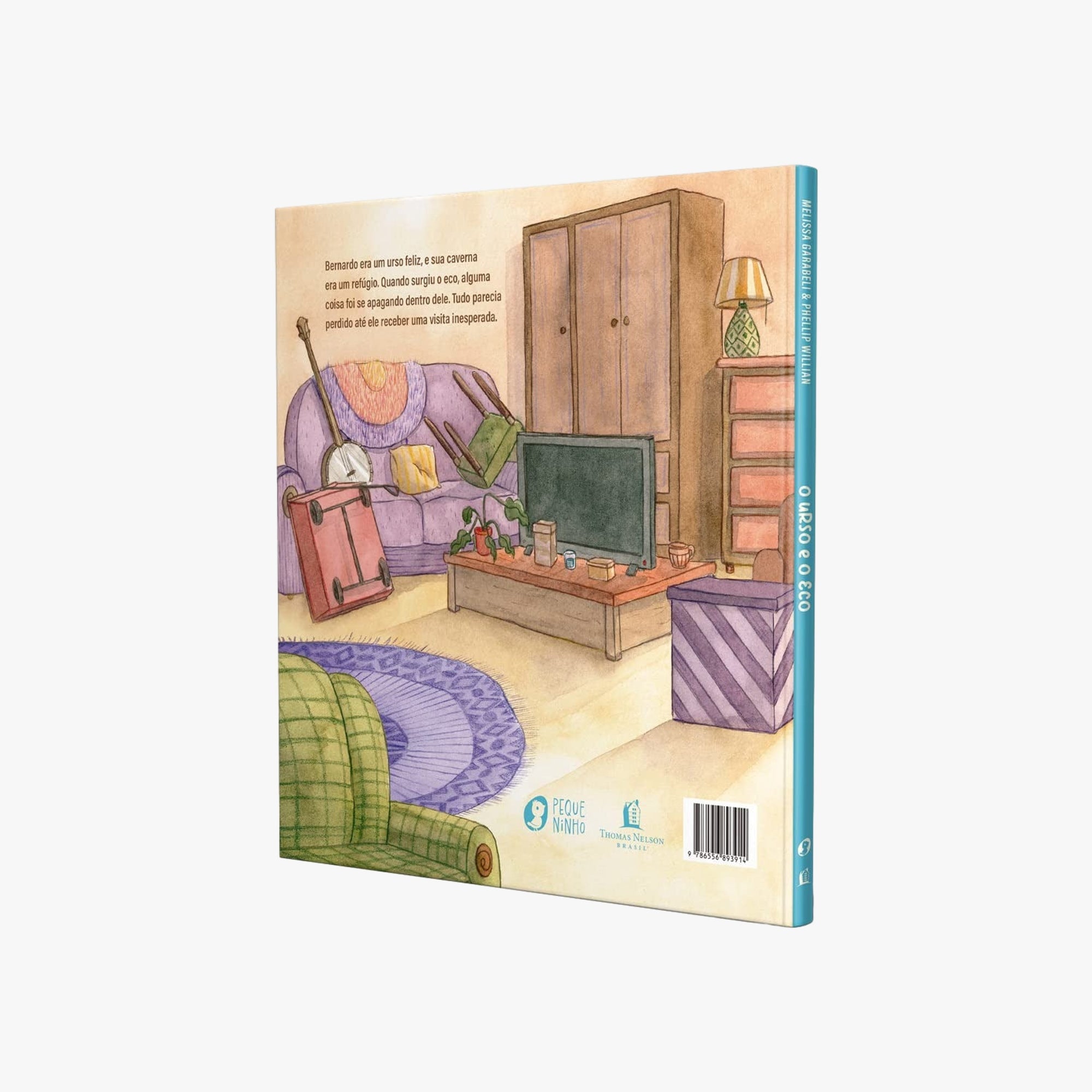 Livro Infantil O urso e o Eco
