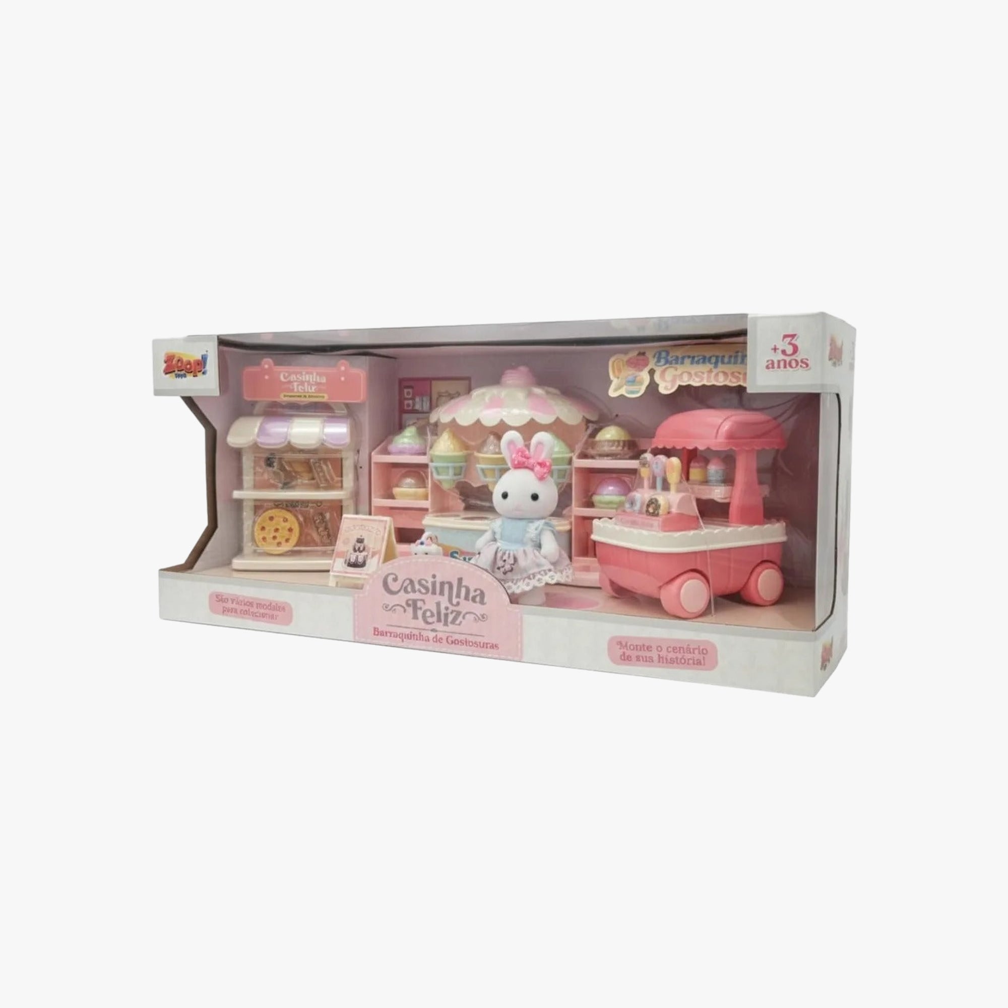 Brinquedo Casinha Feliz Barraquinha de Gostosuras