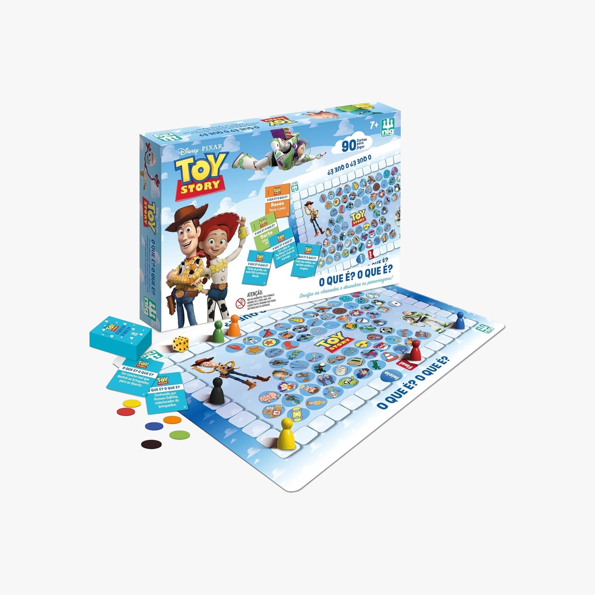 Jogo O que é O que é? Perguntas e Respostas Toy Story
