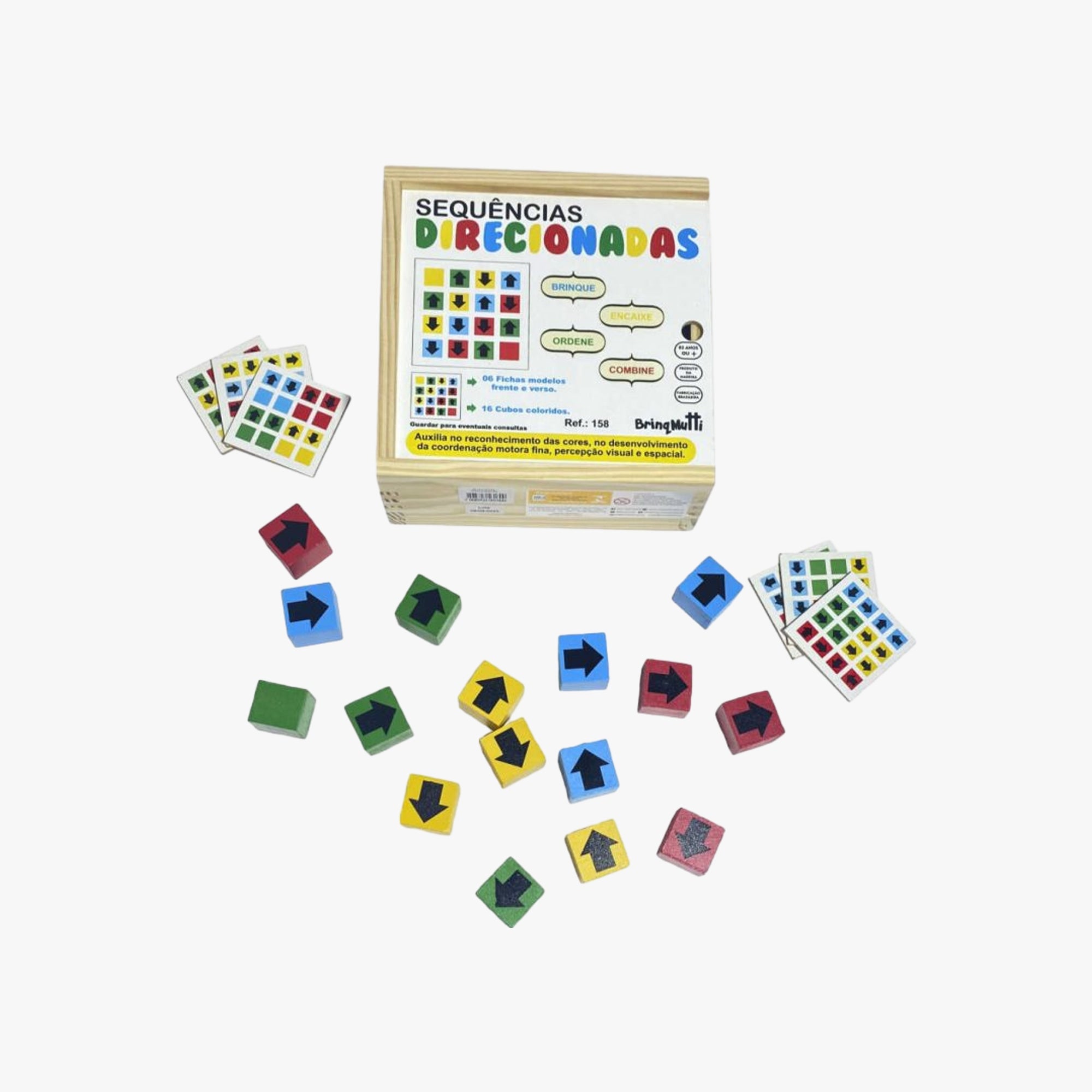 Brinquedo Pedagógico Sequências Direcionadas