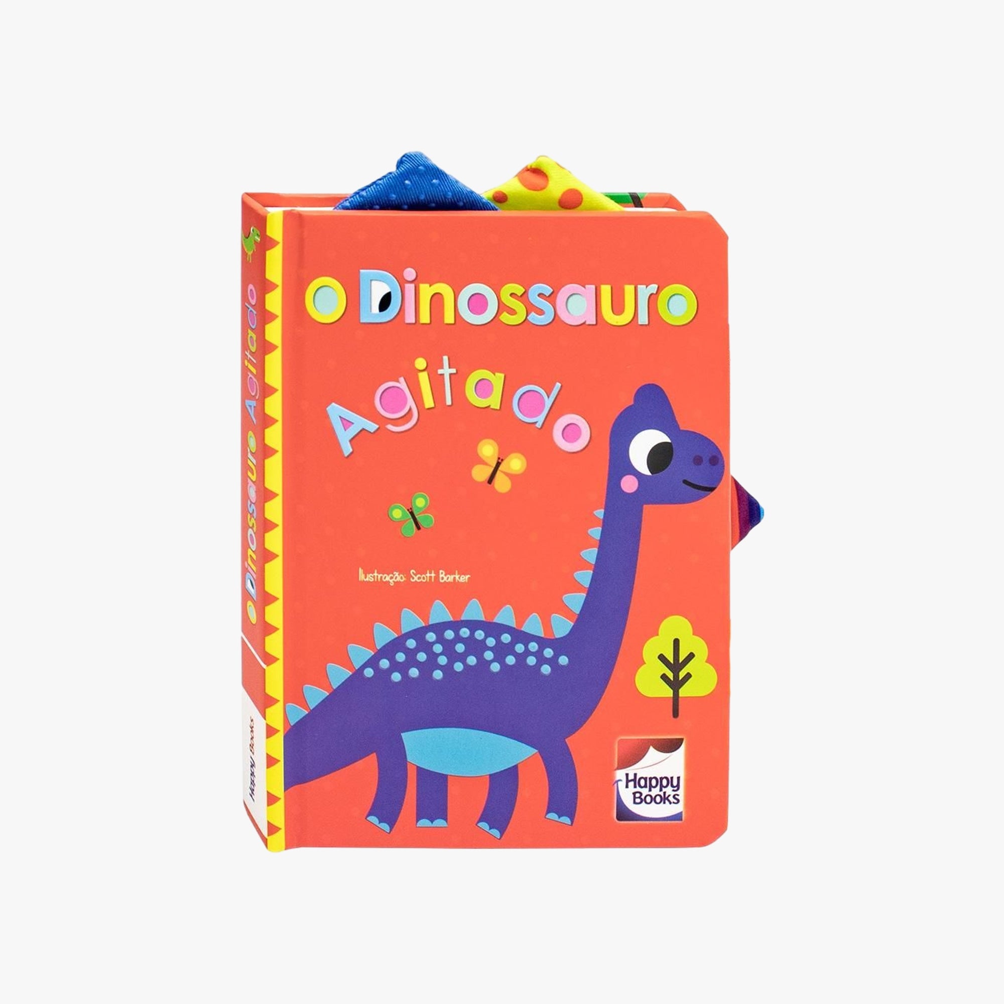 Livro Dinossauro Agitado