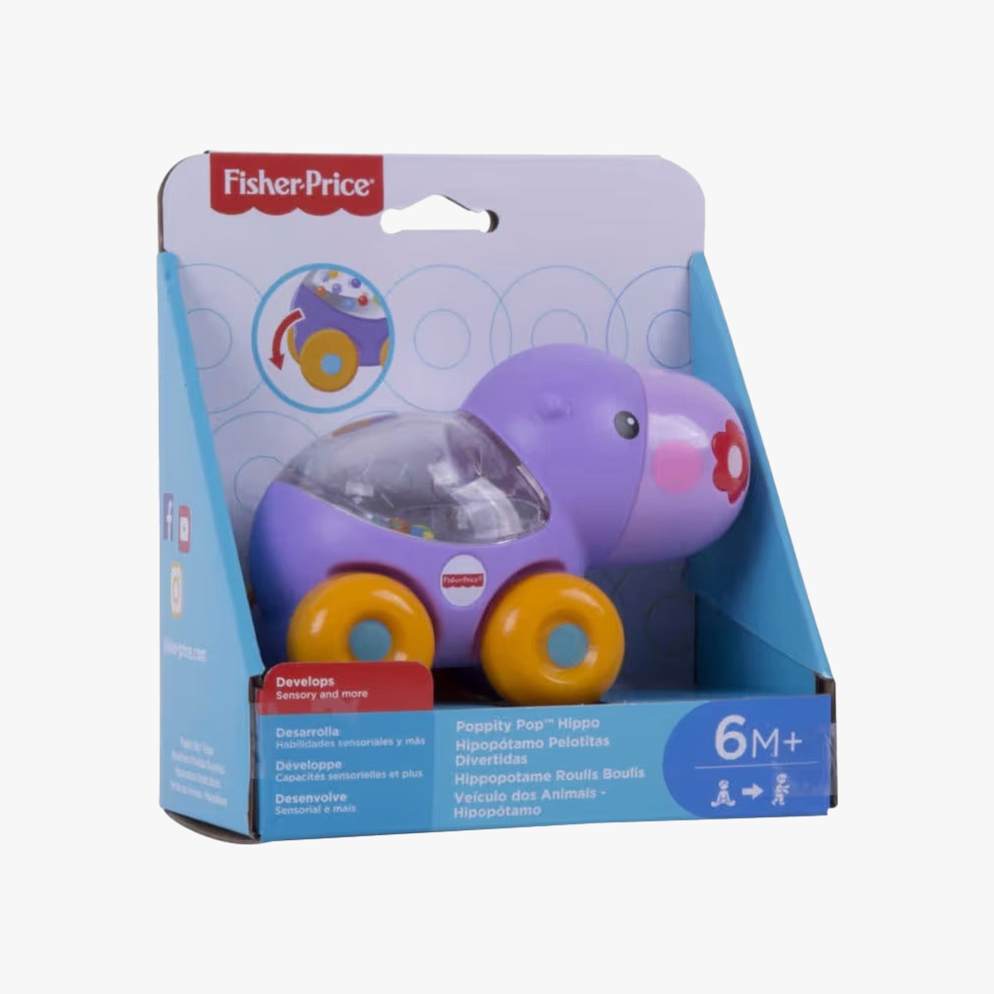 Brinquedo Animais de Bolinhas - Hipopótamo