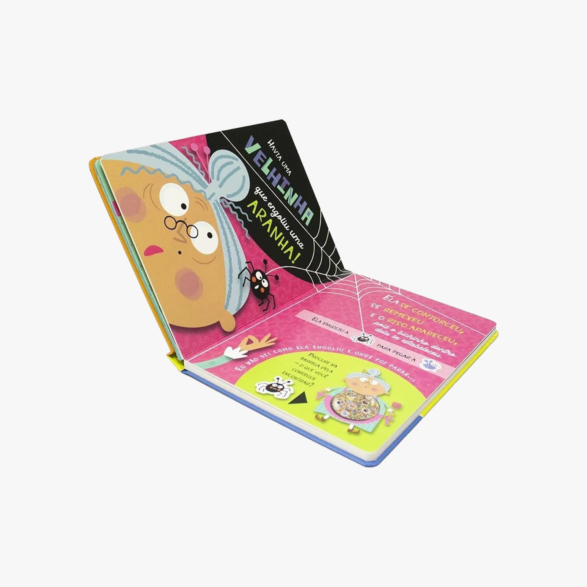 Livro Infantil Havia uma Velhinha que Engoliu uma Mosca